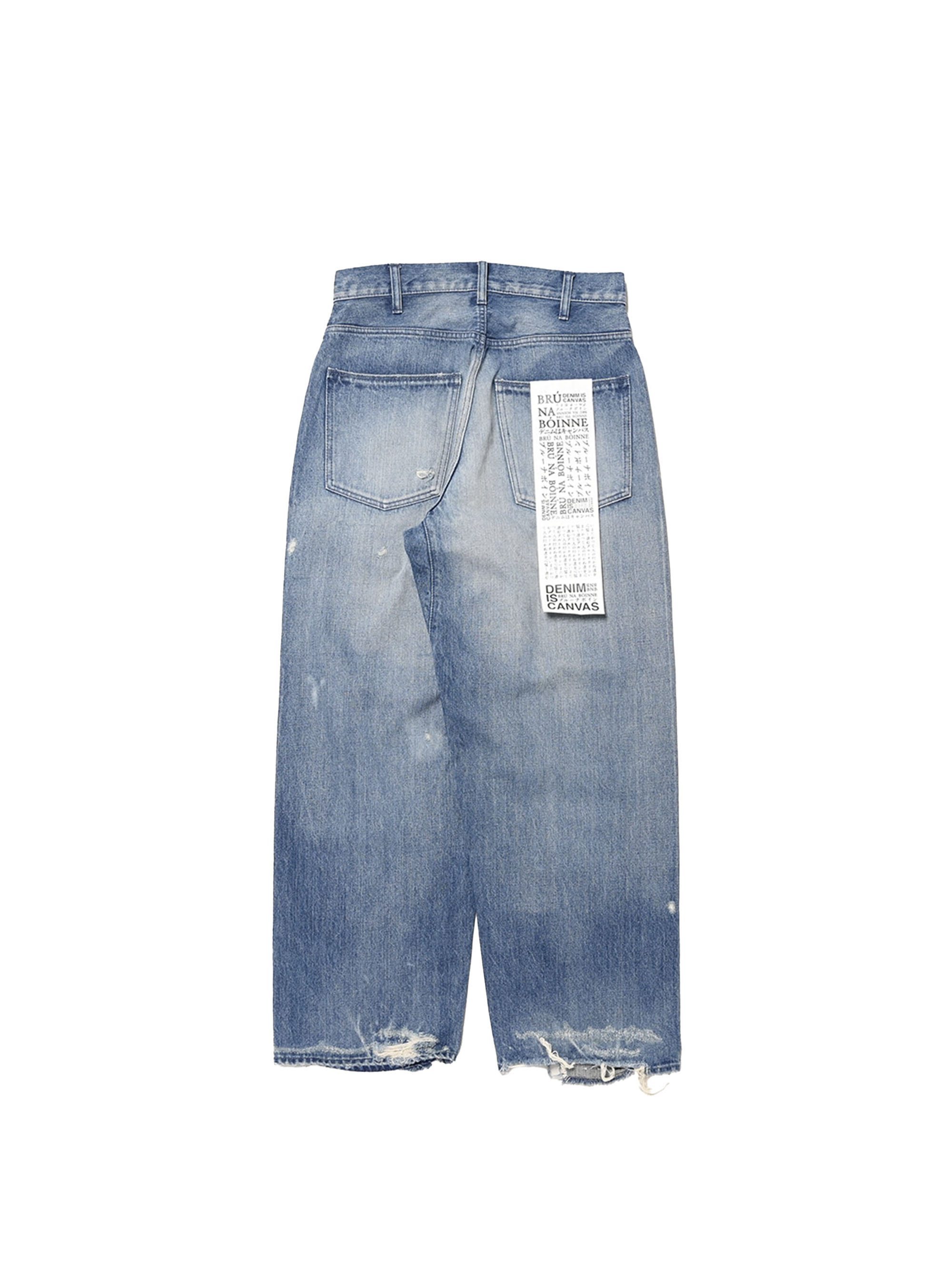 BRU NA BOINNE JAPANESE TREASURE BUSH DENIM 褲子
