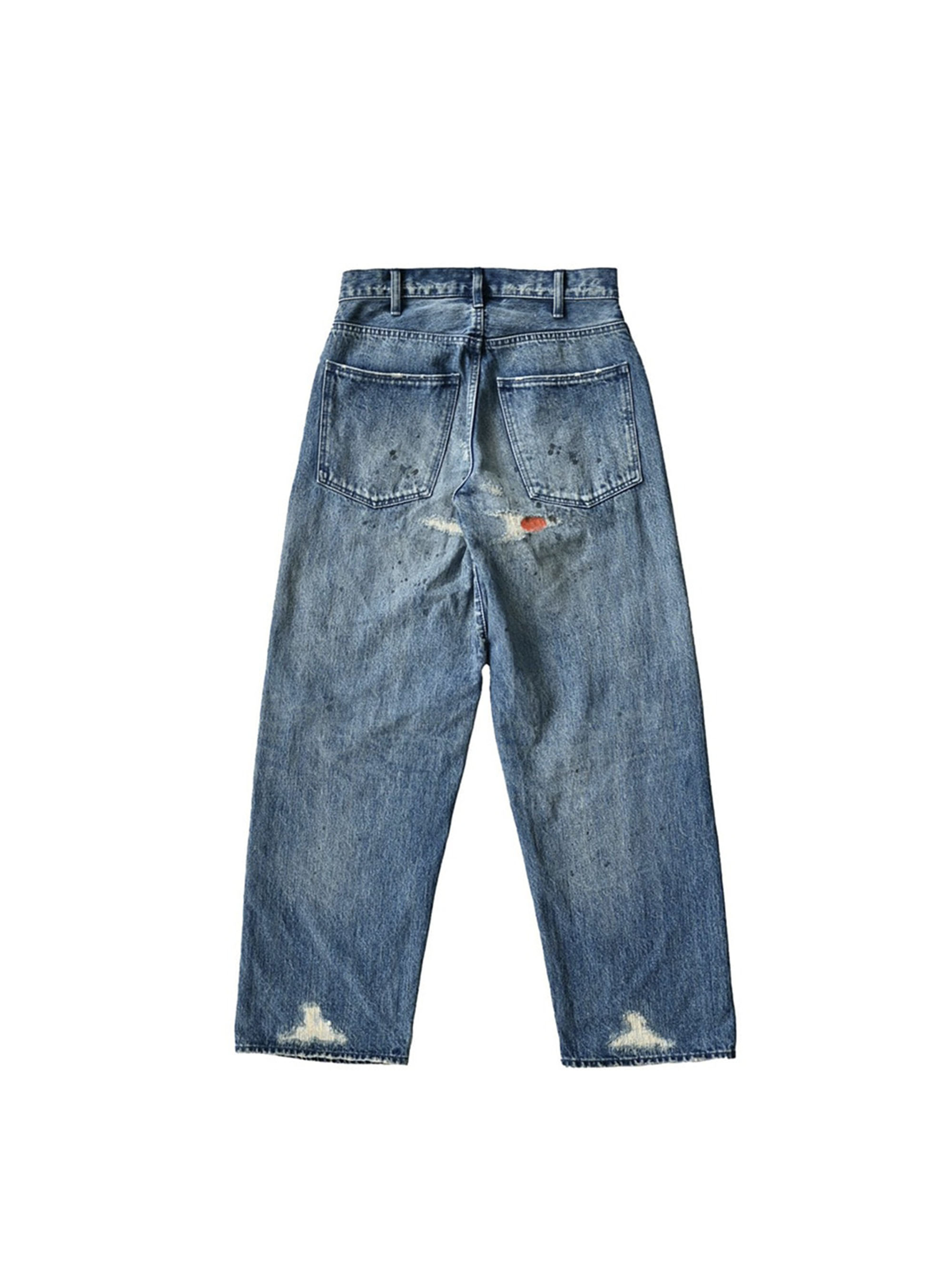 BRU NA BOINNE PARADE DENIM TROUSERS WIDE 褲子