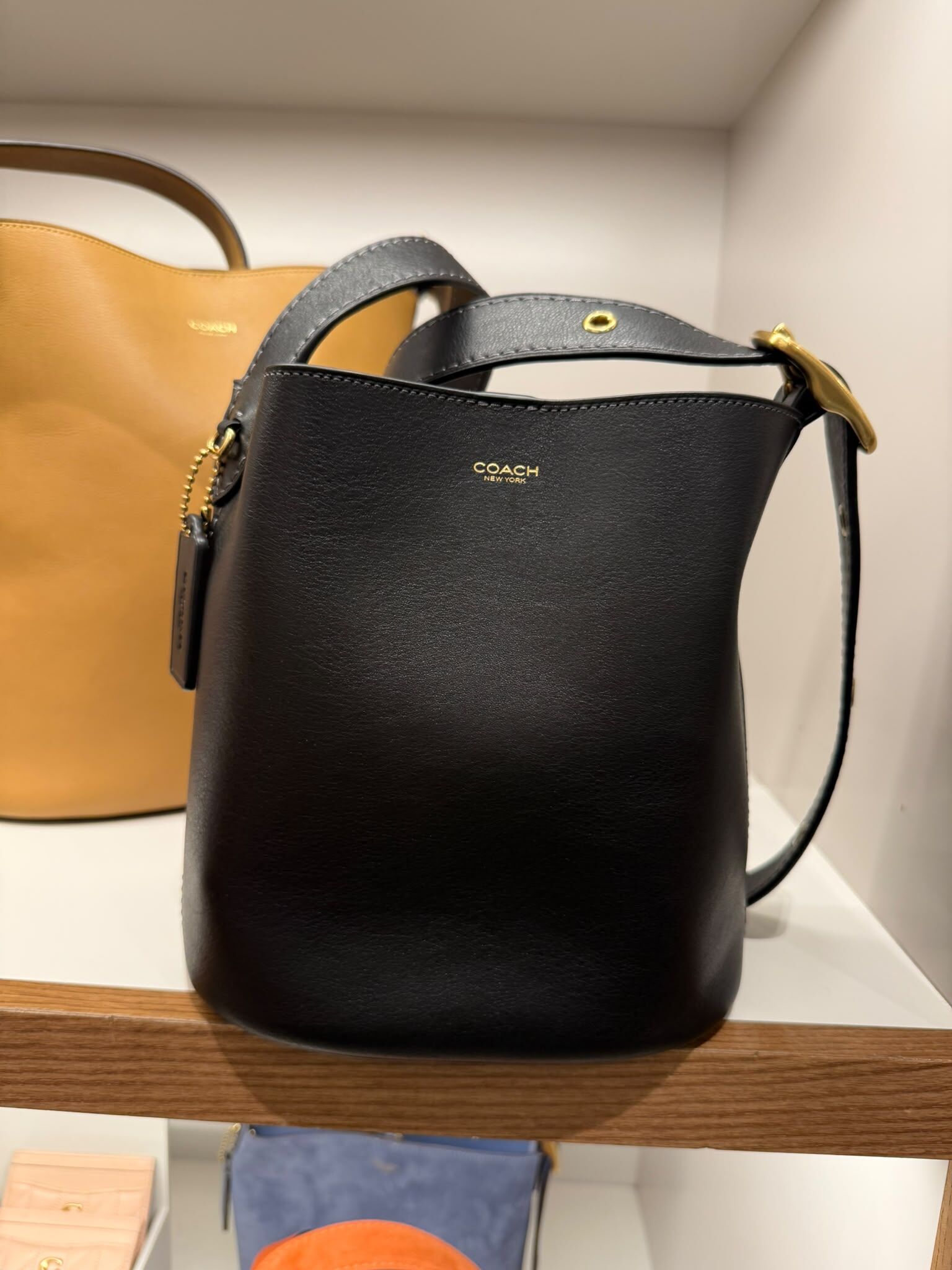 LYS02658 COACH Bleecker 21 水桶袋