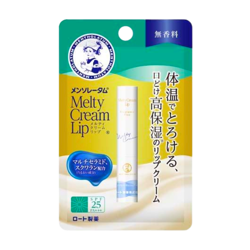 Rohto Mentholatum 曼秀雷敦 溫感高保濕潤唇膏 2.4g 無香(Barcode:4987241156337)
