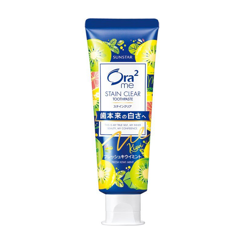 SUNSTAR Ora2 me 淨白無瑕牙膏125g 柚子奇異果(Barcode:4901616963863)