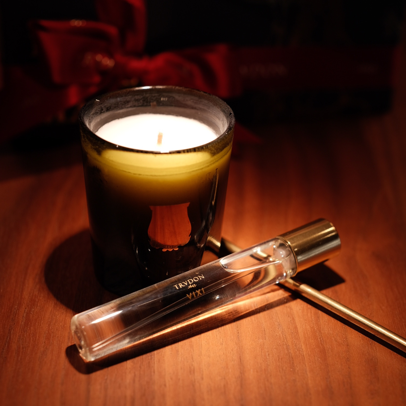 Trudon 經典蠟燭70g+旅行香水15ml