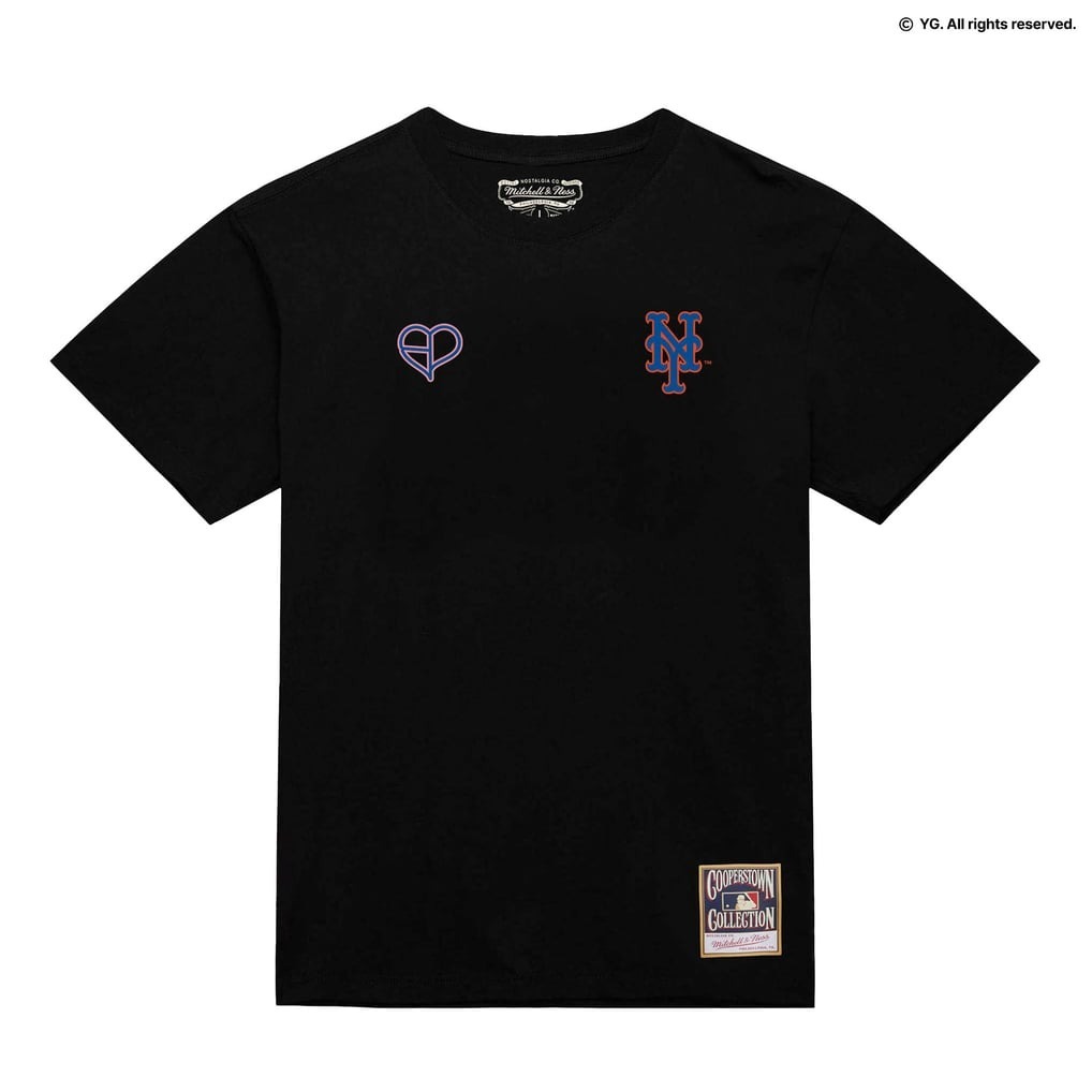 MLB短袖 New York Mets 紐約大都會 x Mitchell & Ness x BLACKPINK 聯名款 M&N Tee 棉質 全新