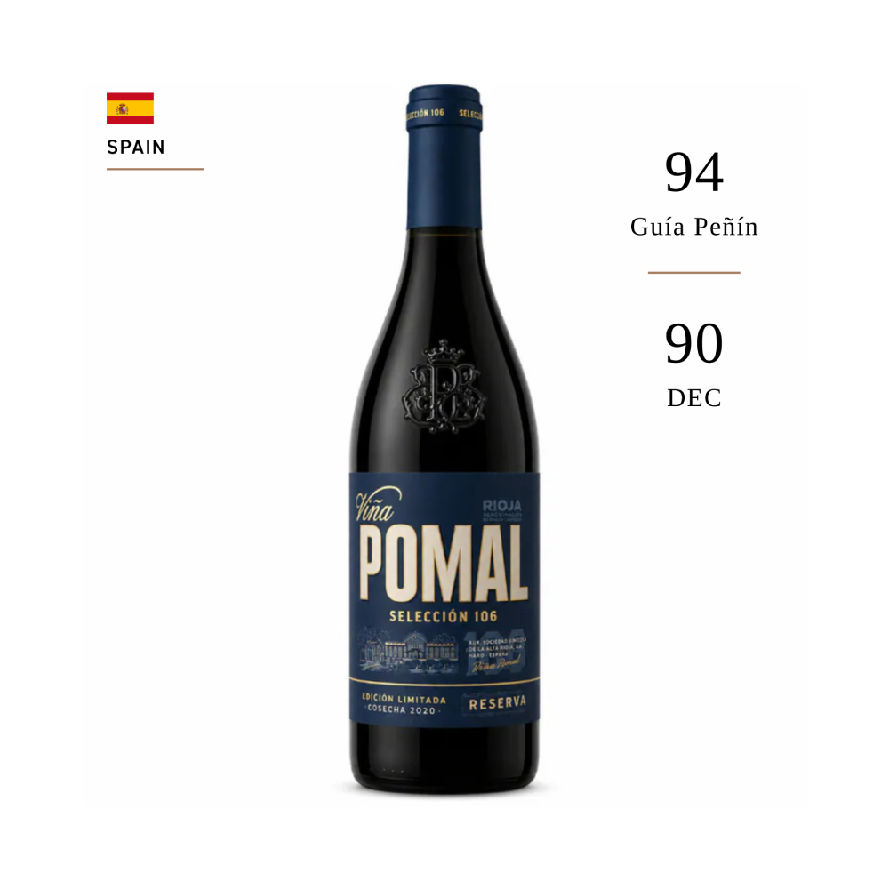 Vina Pomal Seleccion 106 Reserva Rioja 2020