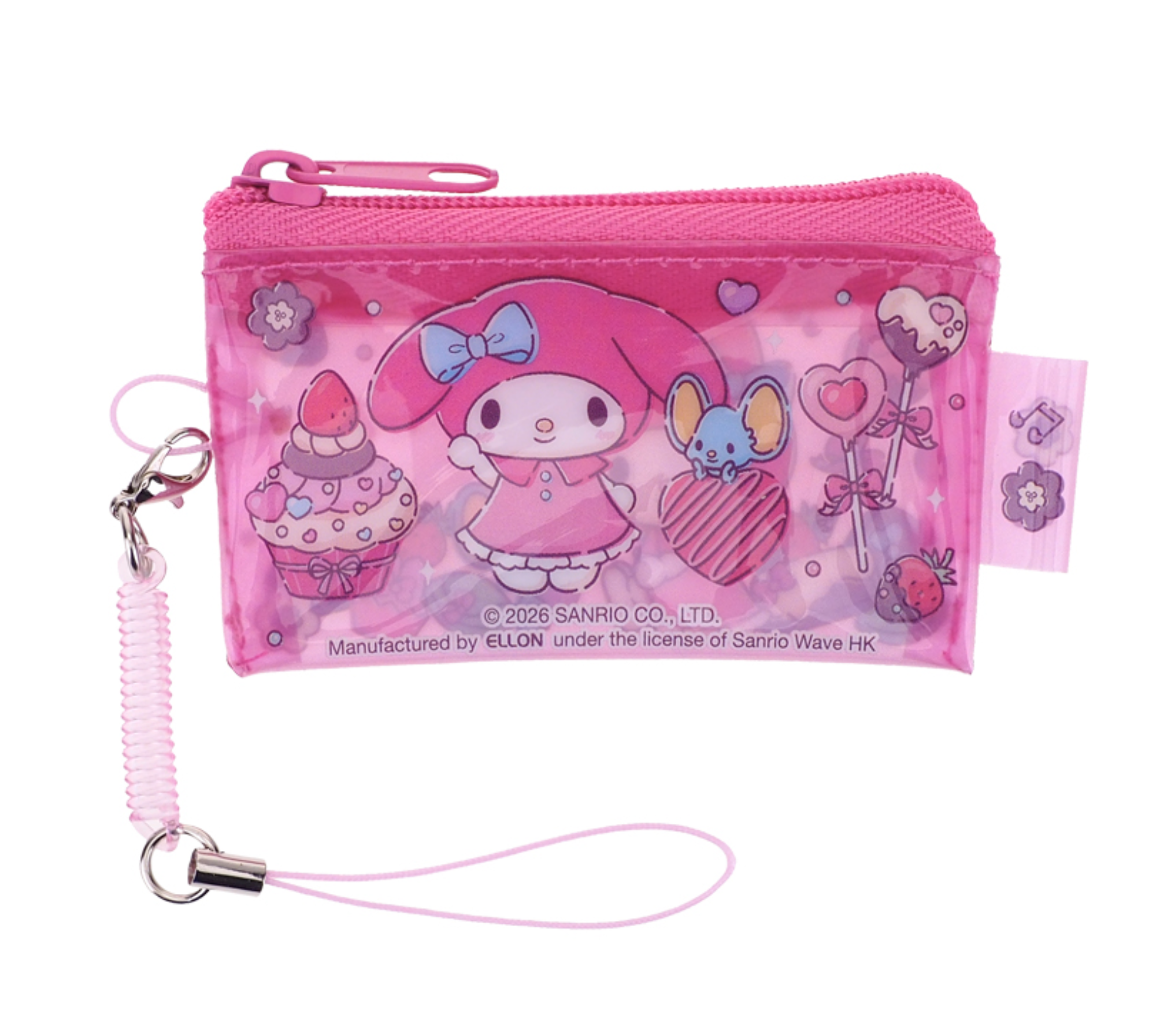 My Melody 迷你PVC袋電話繩 9-5341-76