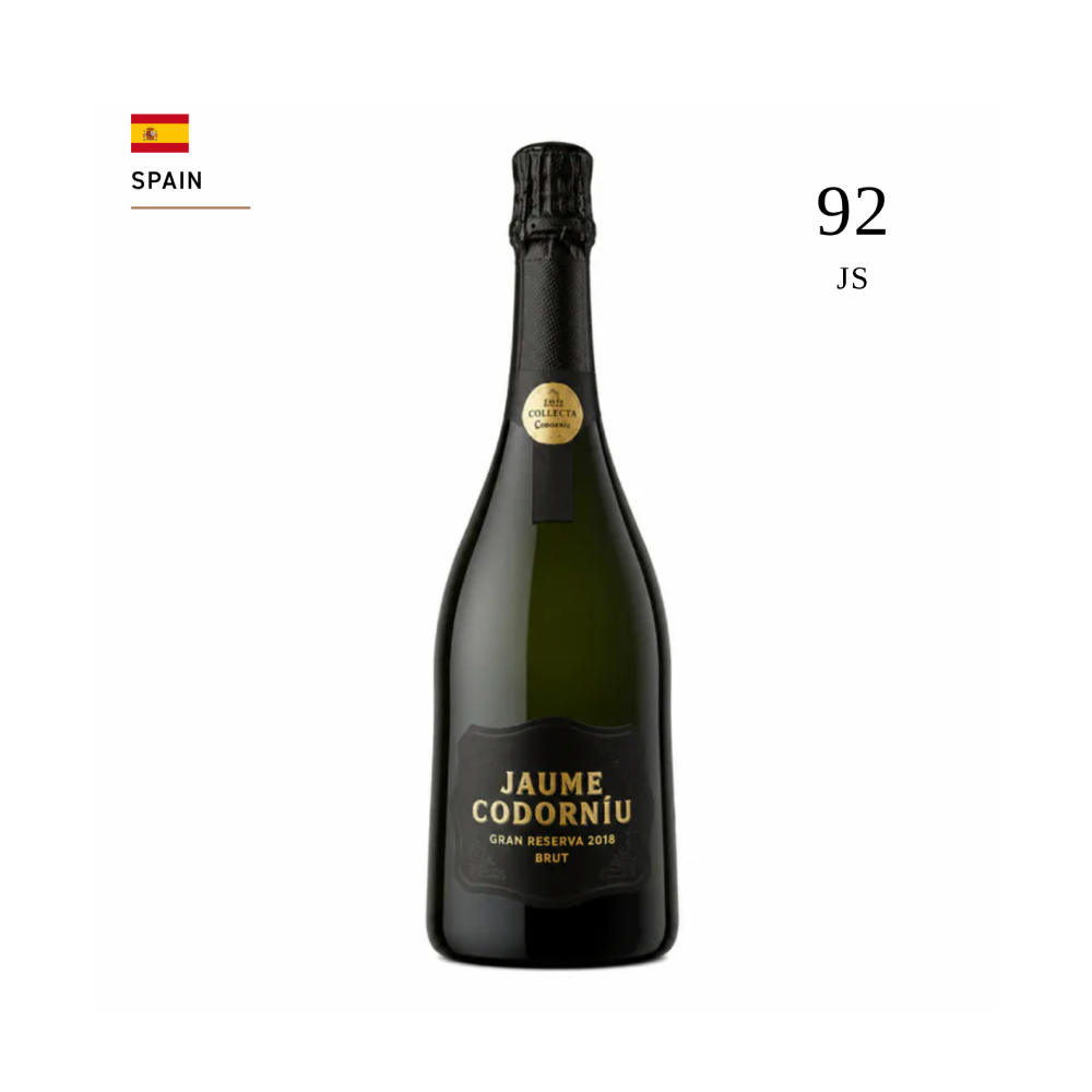 Jaume Codorniu Cava Gran Reserva Brut 2018