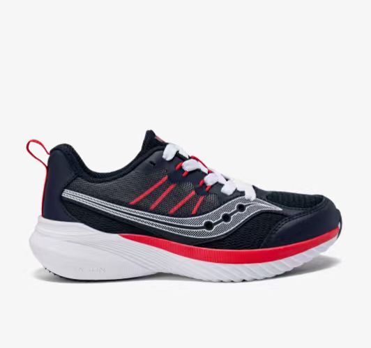【預購】SAUCONY N092209 Endorphin 2 童裝波鞋 (黑紅拼色)