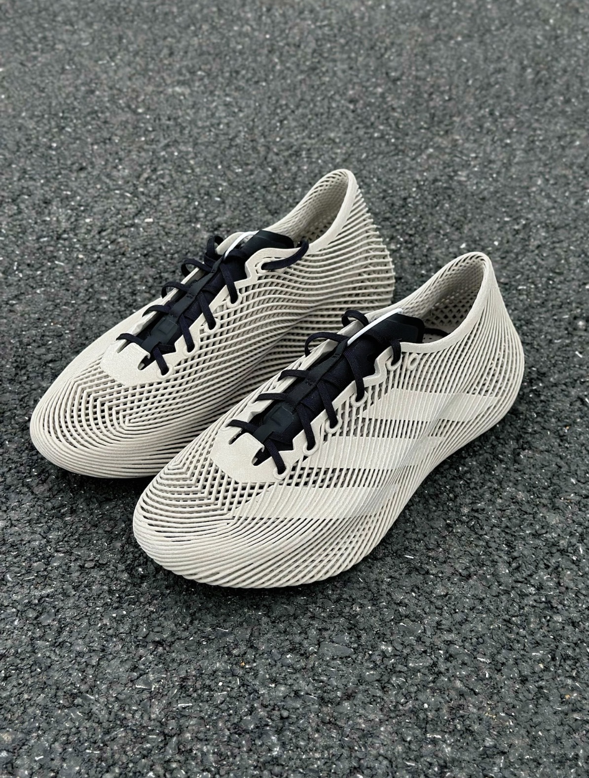 男女鞋 ADIDAS CLIMACOOL LACED 卡其黑 3D列印 一體成型 透氣 支撐 休閒 運動鞋【KJ8966】