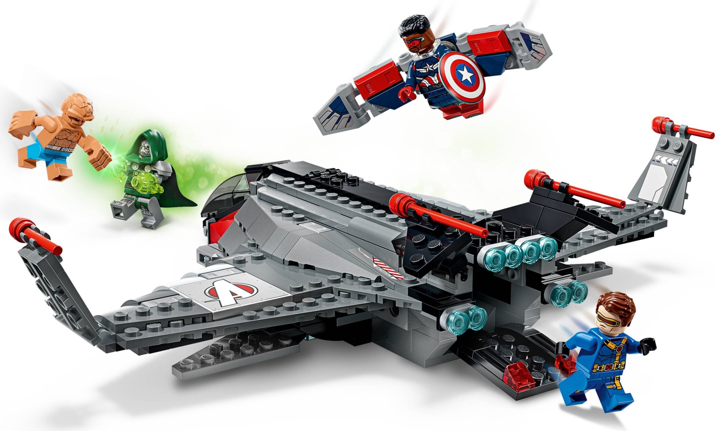 LEGO 76347 樂高積木 76347 Super Heroes 超級英雄系列 - 《復仇者聯盟：末日崛起》昆式戰機