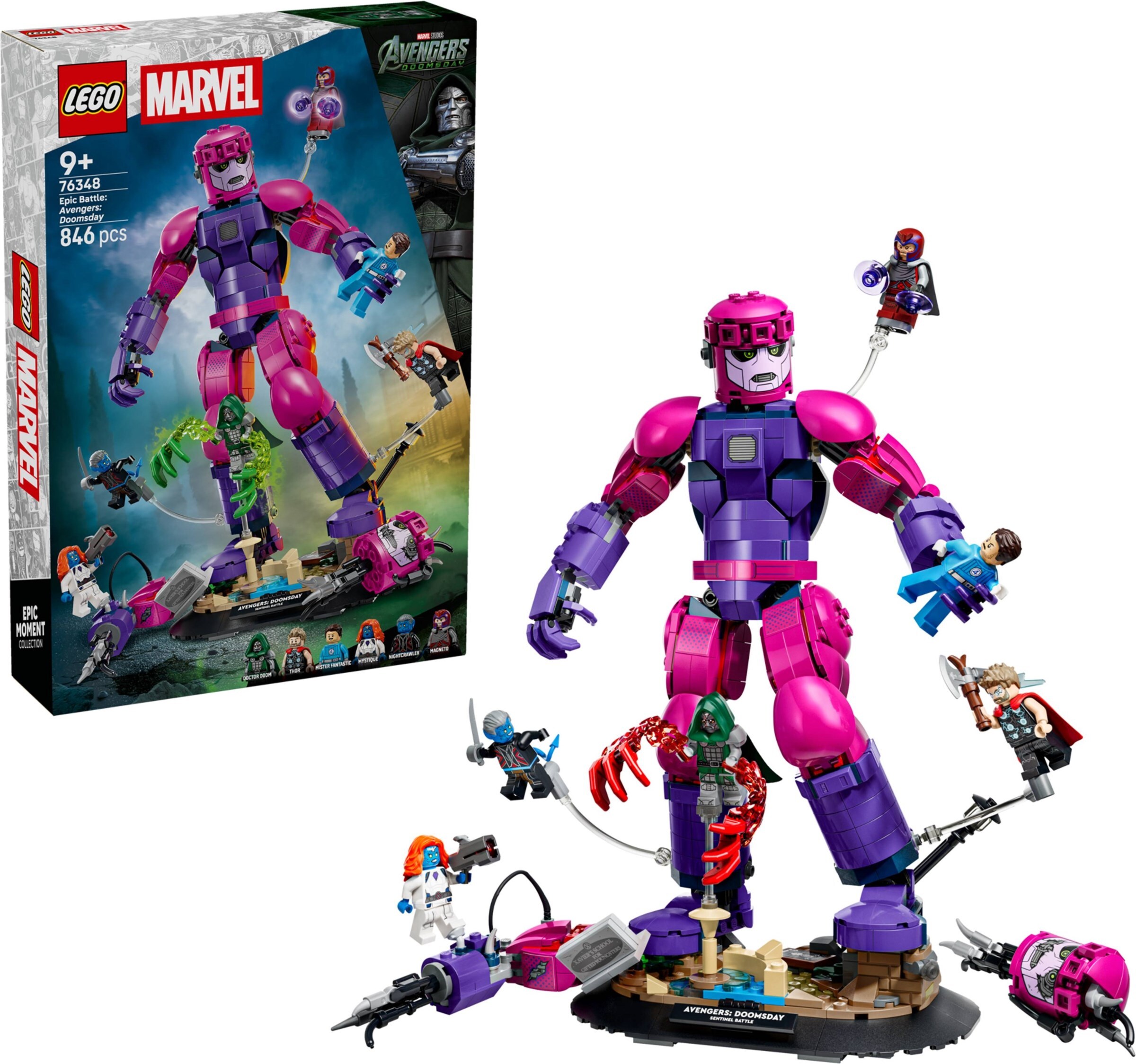 LEGO 76345 樂高積木 76345 Super Heroes 超級英雄系列 - 史詩級對決：《復仇者聯盟：末日崛起》