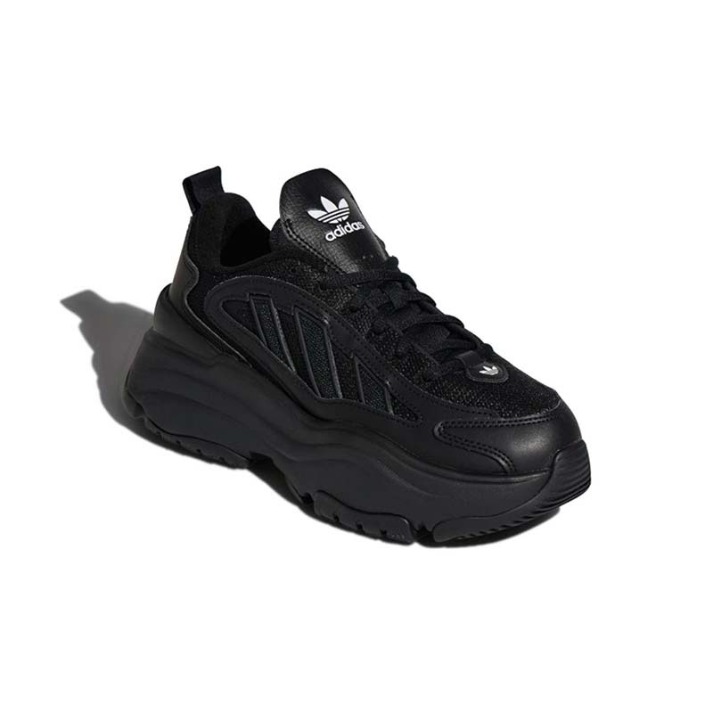 Adidas Originals Ozgaia W 黑色 厚底 增高 老爹鞋 休閒鞋 女鞋 JQ4110 [台灣現貨]