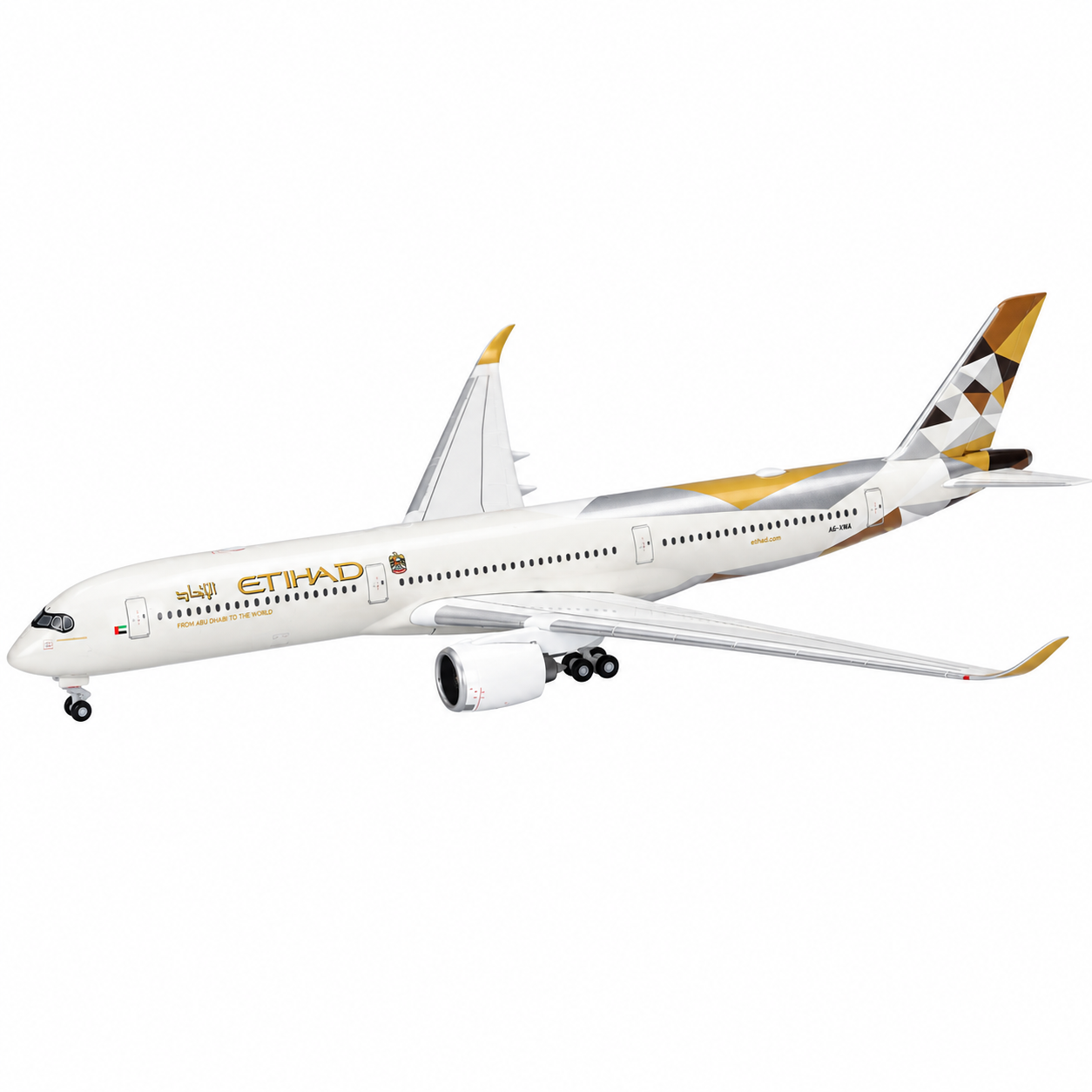 Herpa 1/500 阿提哈德航 A350-1000 A6-XWC 標準塗裝