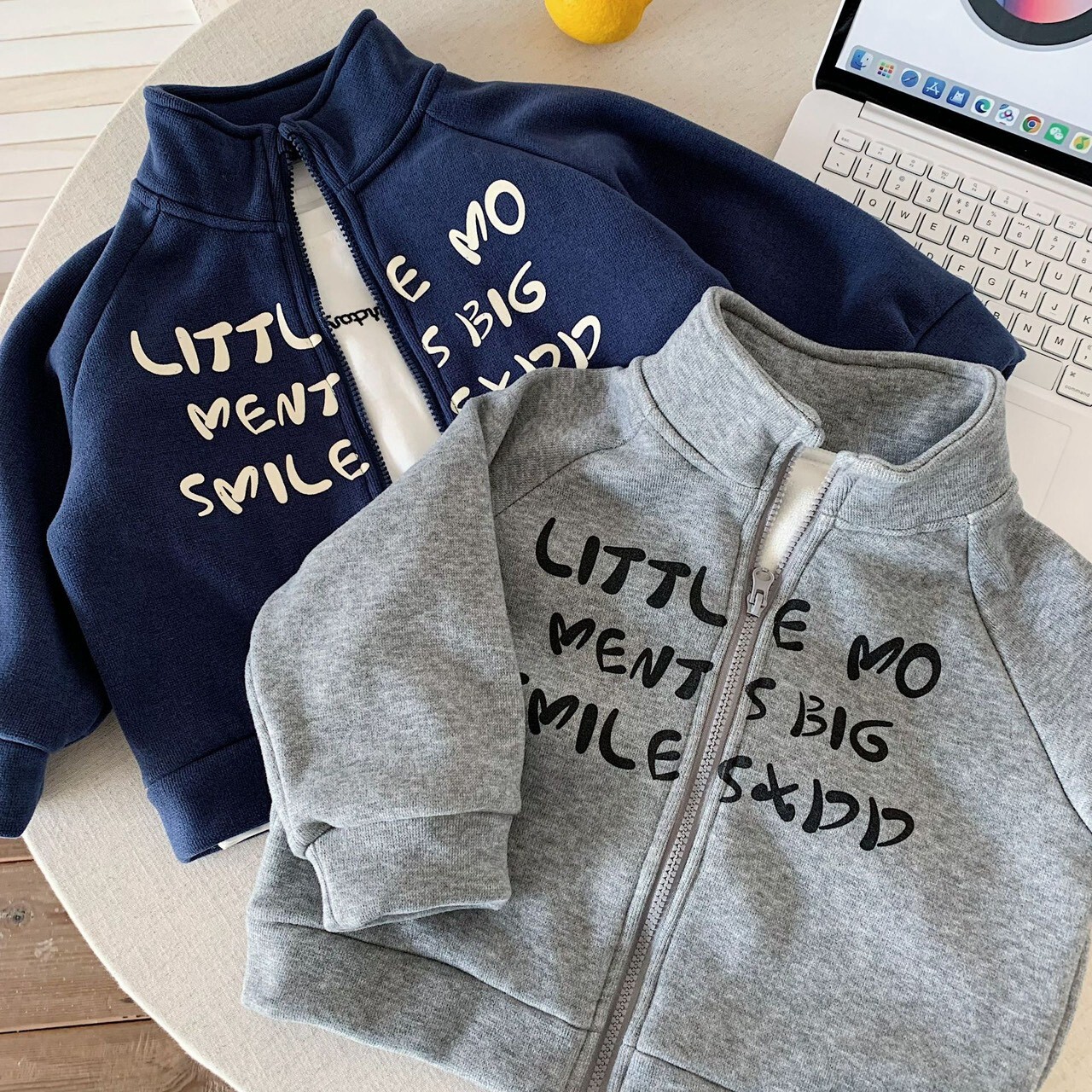 ⦿  冬裝   ꕀ  LITTLE MOMENT 內絨毛 棉外套 * ◑