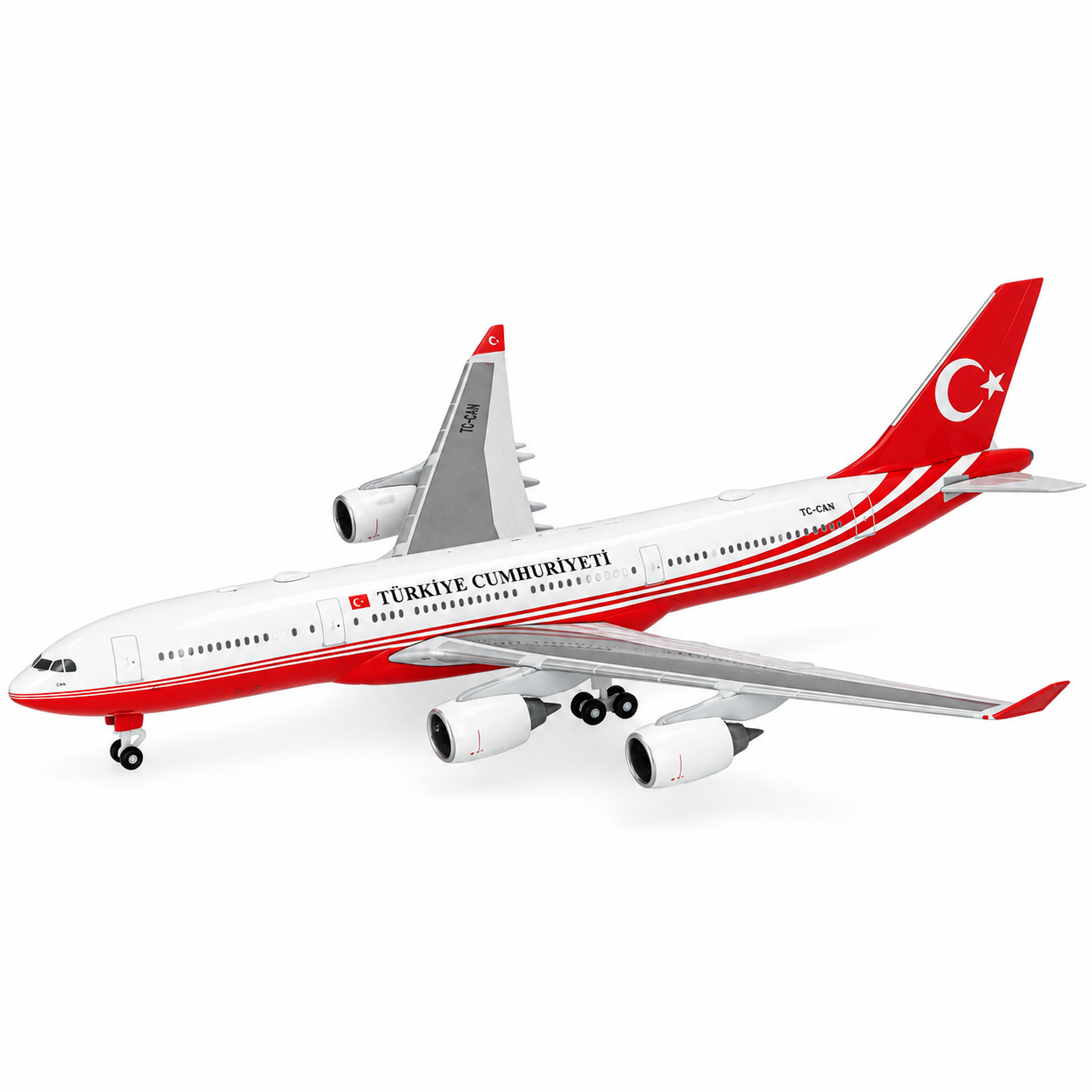 Herpa 1/500 土耳其政府 A340-500 TC-CAN 標準塗裝