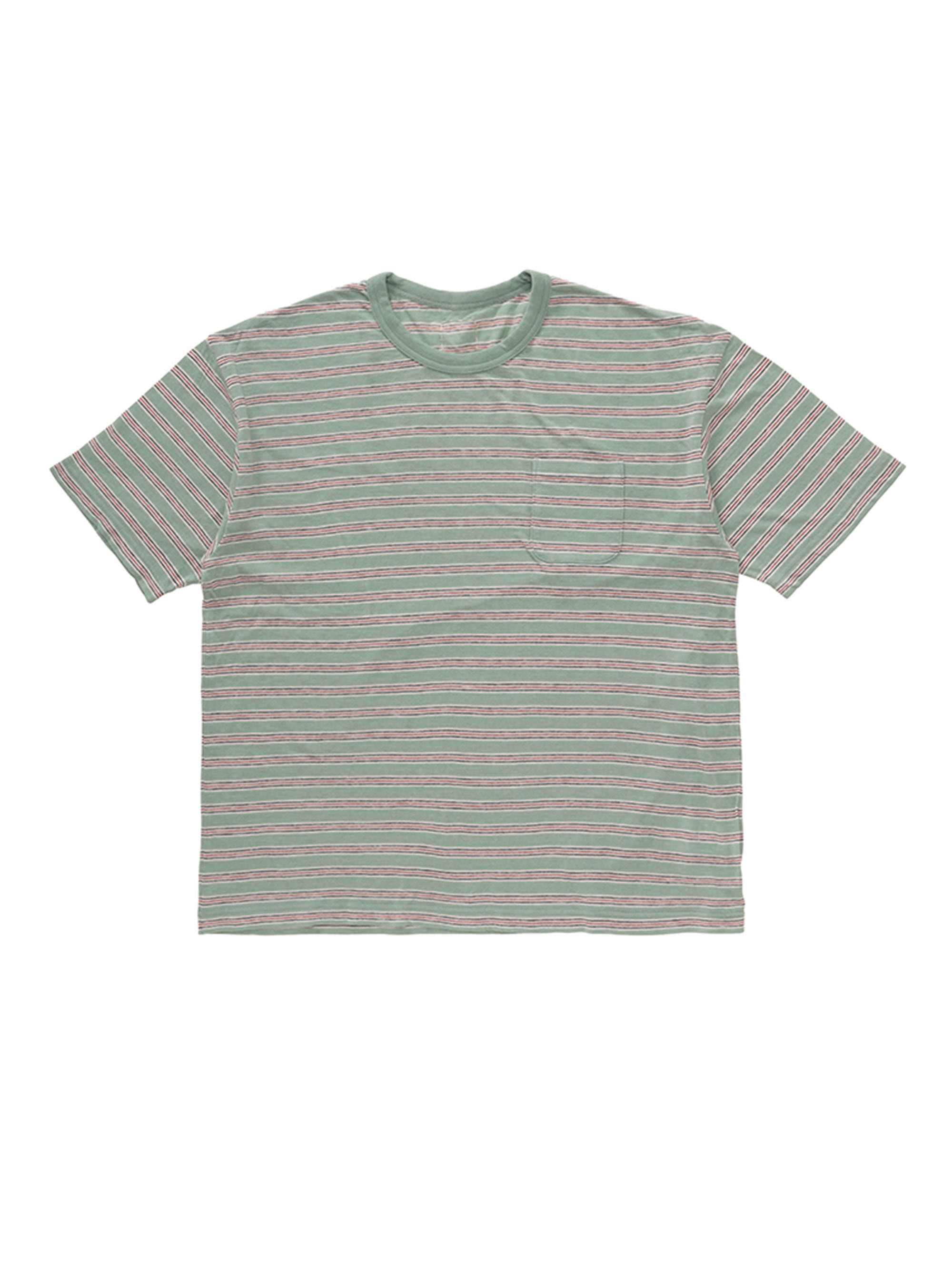 VISVIM 2nd JUMBO BORDER TEE SS 上衣
