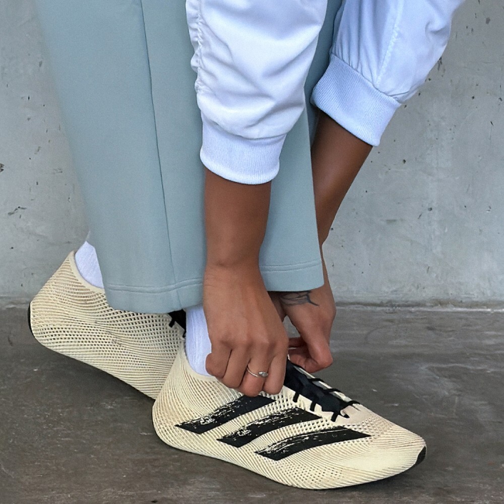 男女鞋 ADIDAS CLIMACOOL LACED 白水墨 3D列印 一體成型 透氣 支撐 休閒 運動鞋【KJ0659】
