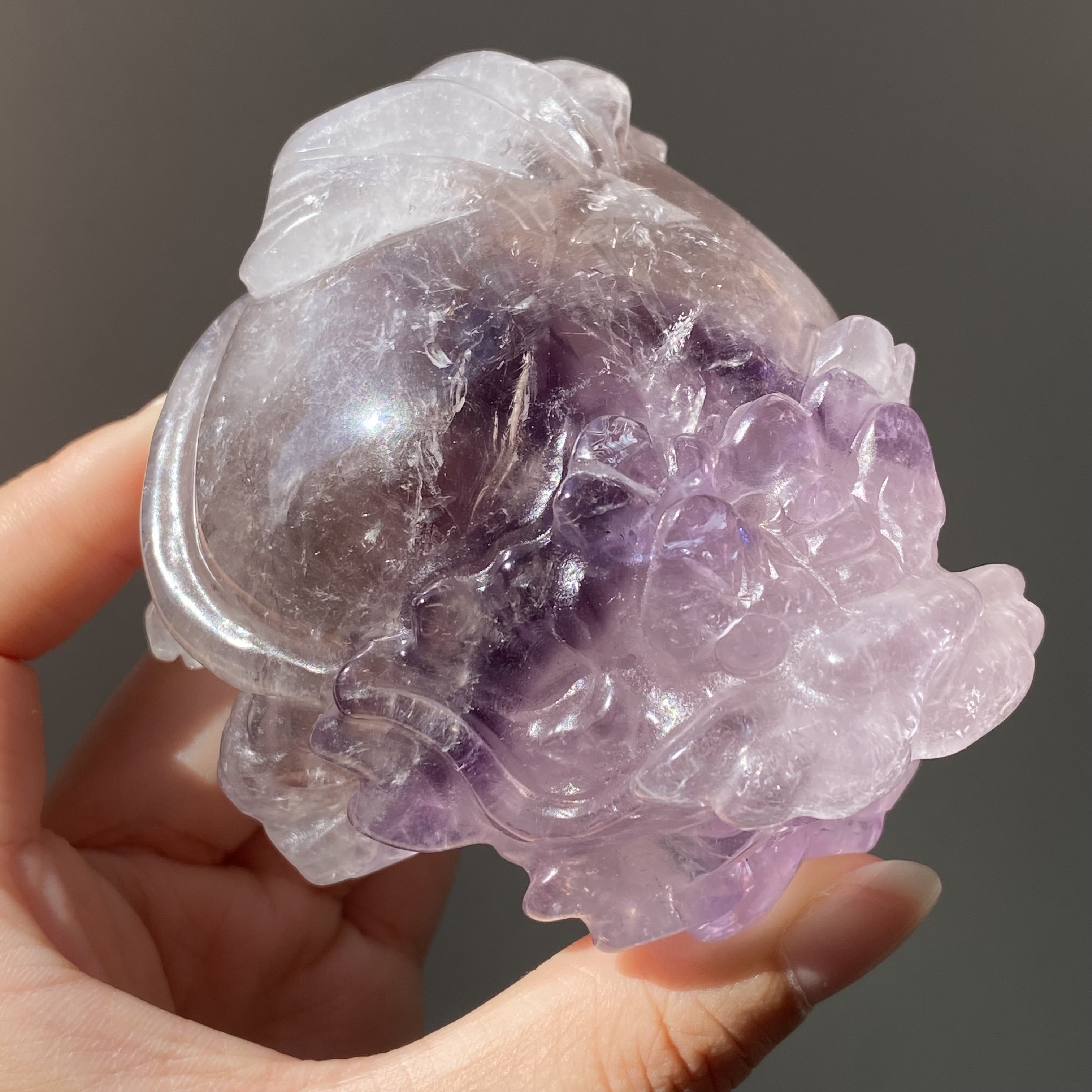 紫晶龍龜