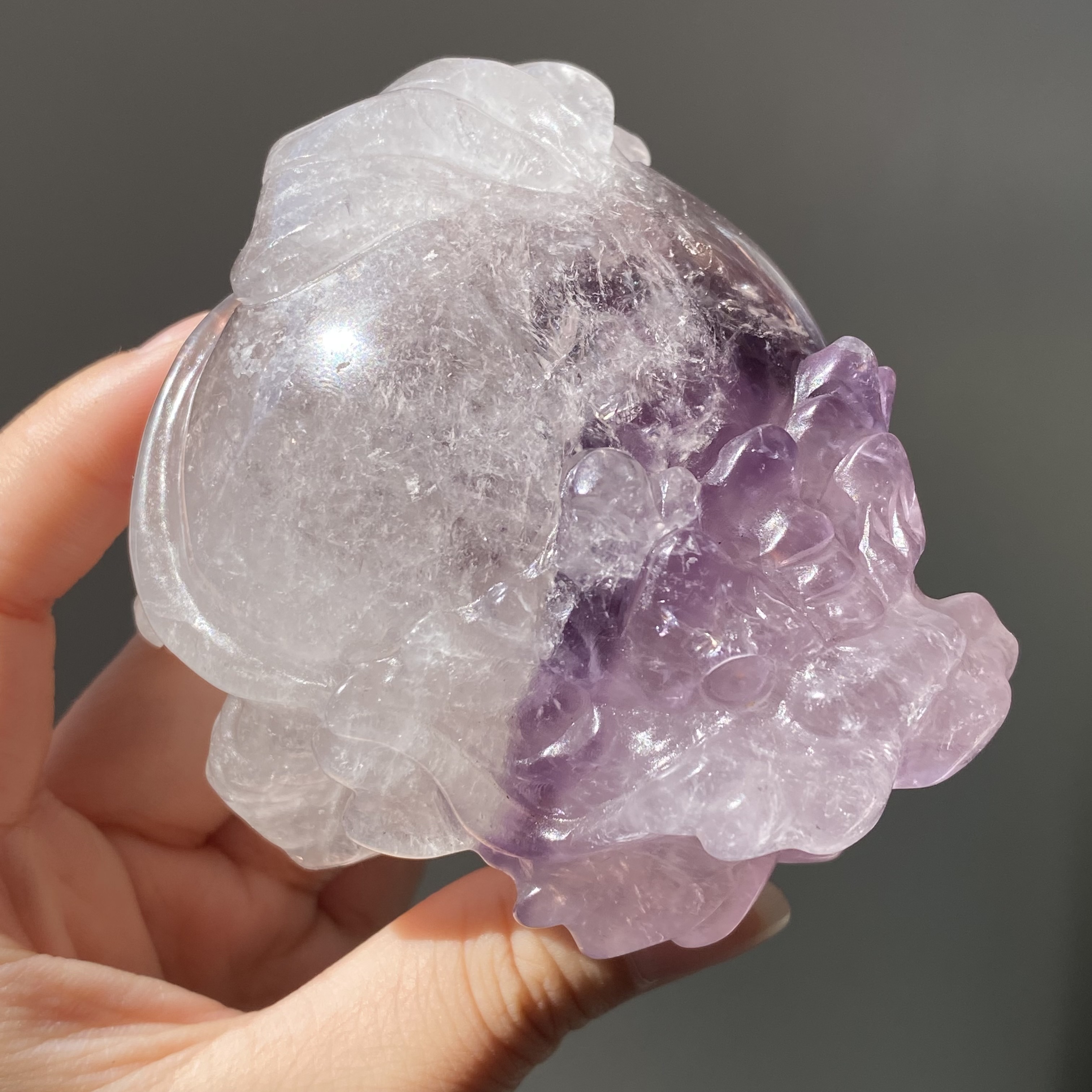 紫晶龍龜