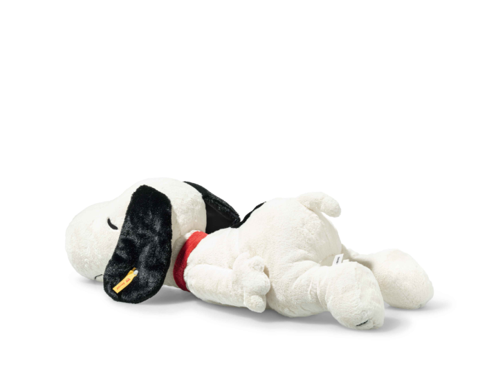 Steiff金耳釦泰迪熊 - Snoopy white lying 史努比