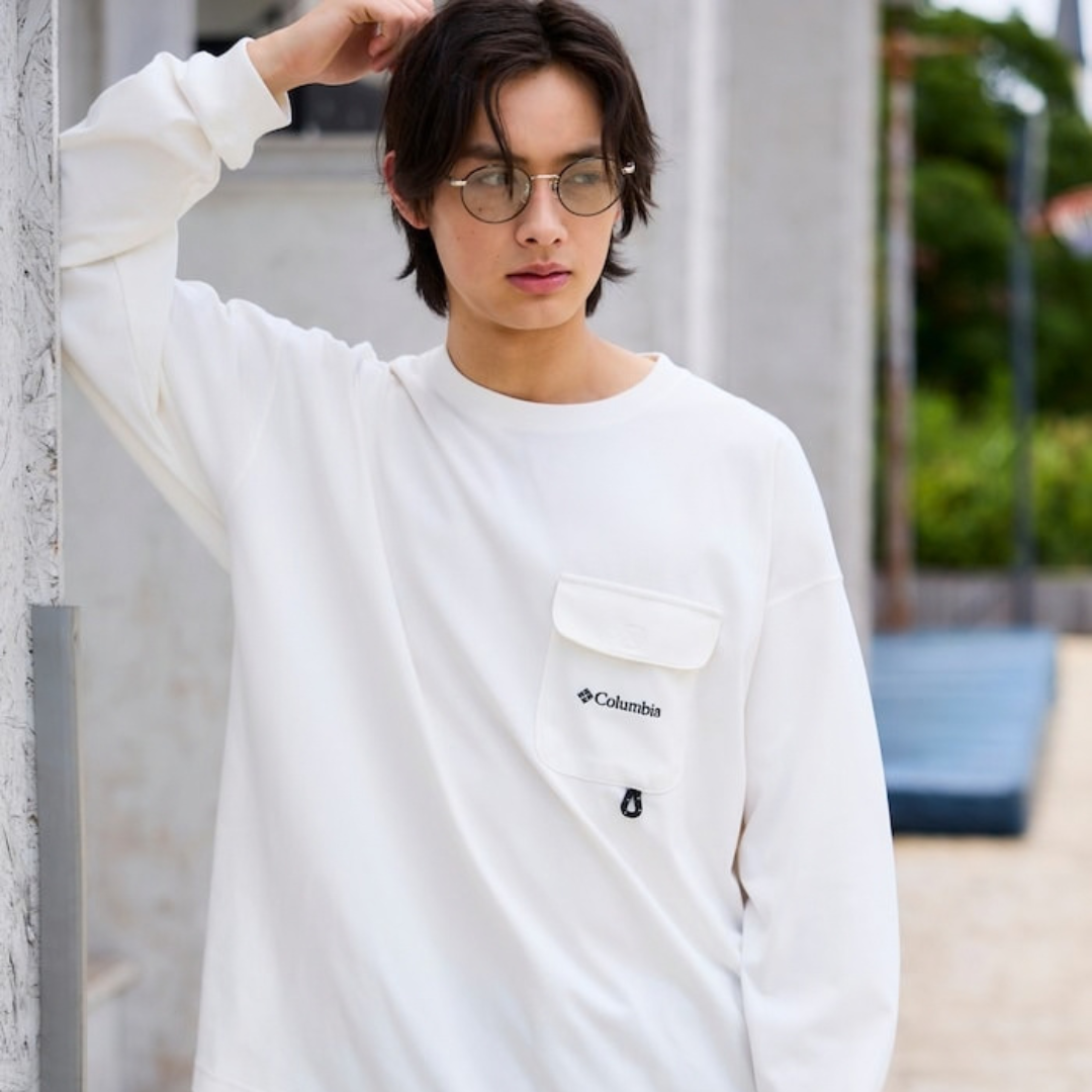 Columbia × FREAK'S STORE 別注 Imperial Park 長袖口袋TEE