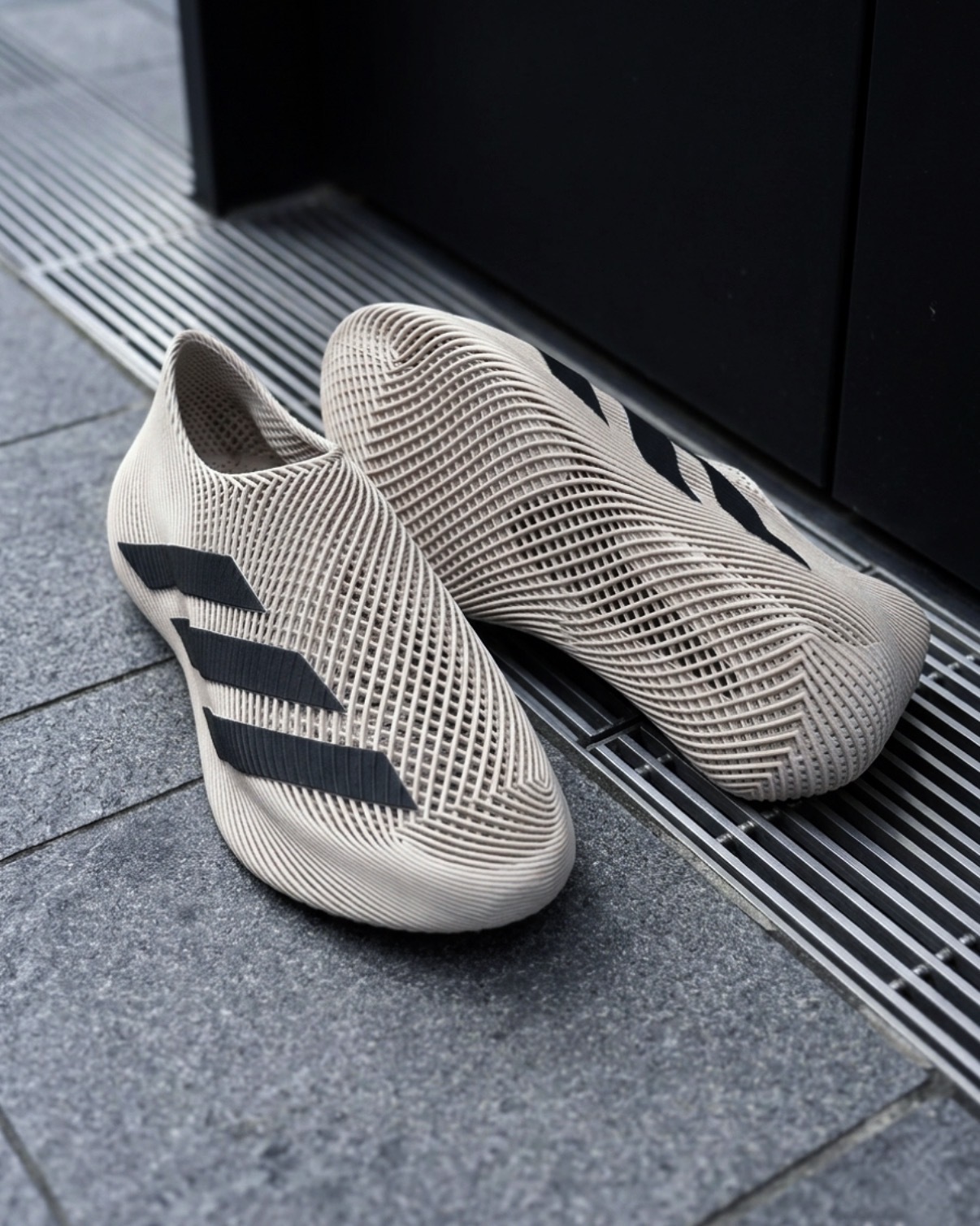 男女鞋 ADIDAS CLIMACOOL 碳棕黑 3D列印 一體成型 透氣 無鞋帶 休閒 懶人鞋 運動鞋【KJ8977】