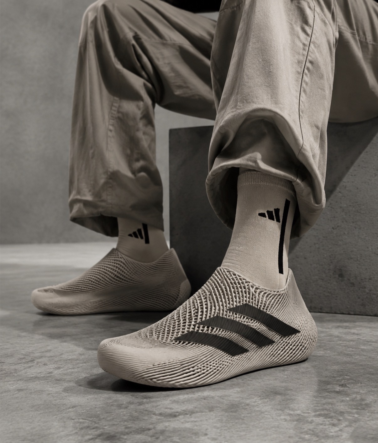 男女鞋 ADIDAS CLIMACOOL 碳棕黑 3D列印 一體成型 透氣 無鞋帶 休閒 懶人鞋 運動鞋【KJ8977】