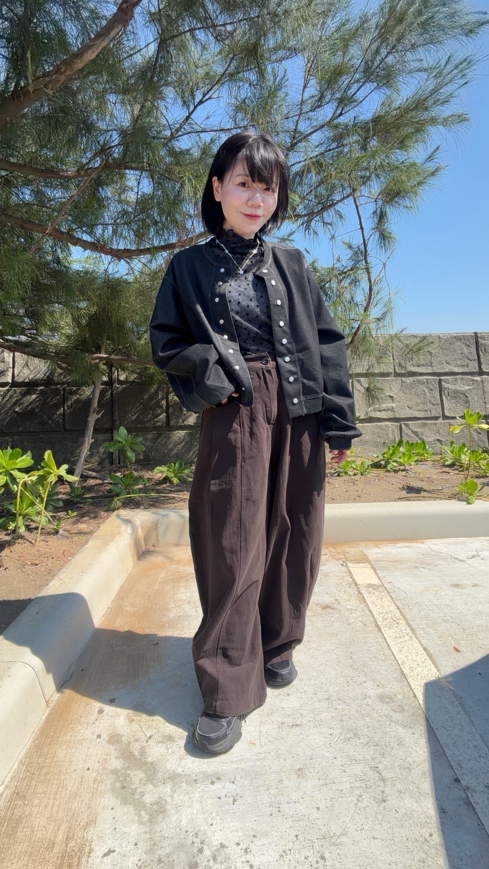Iron-button baseball jacket