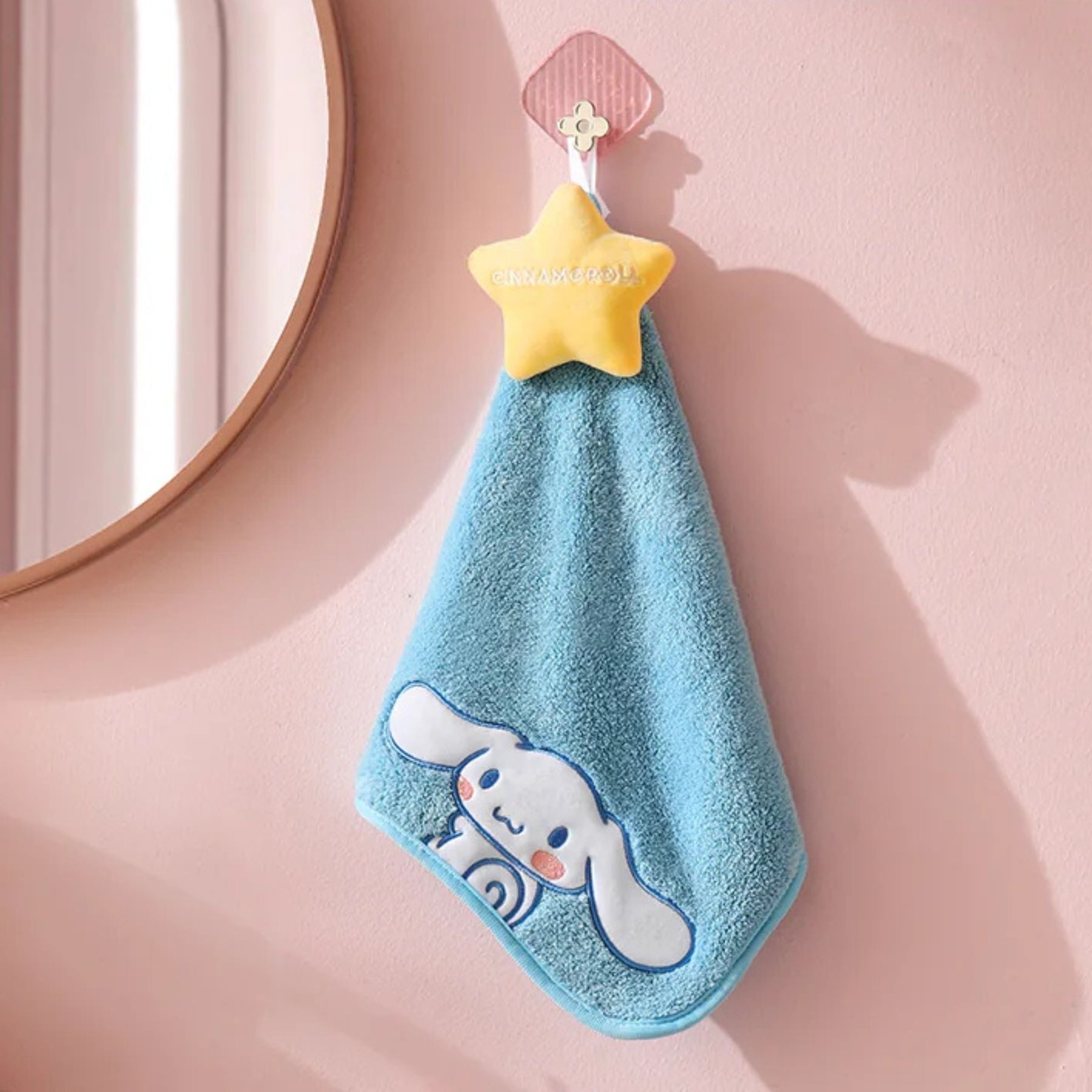 玉桂狗 Sanrio 珊瑚絨抹手巾
