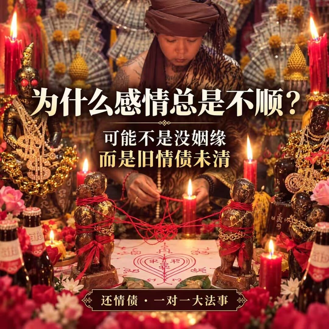 9/23 一對一還情債法事