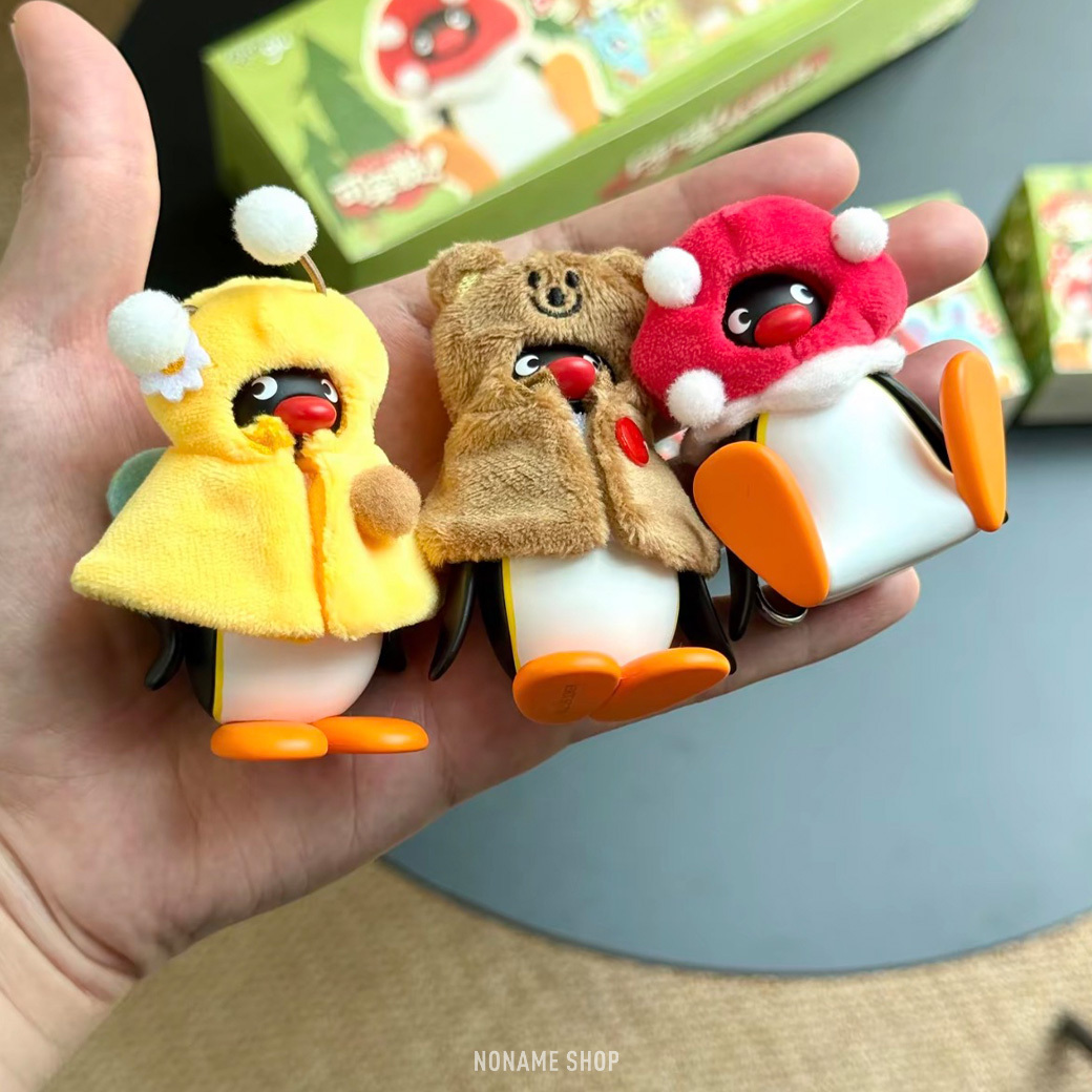 PINGU 企鵝家族 森林物語 掌心絨絨 吊飾 盲盒