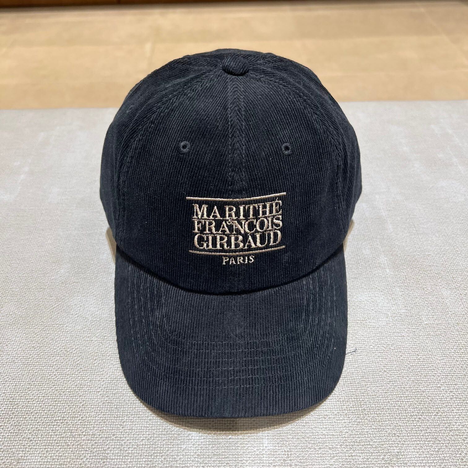 MARITHE FRANCOIS GIRBAUD (MFG)｜MFG46FHG202 CORDUROY SMALL CLASSIC LOGO CAP [3 colors] M49