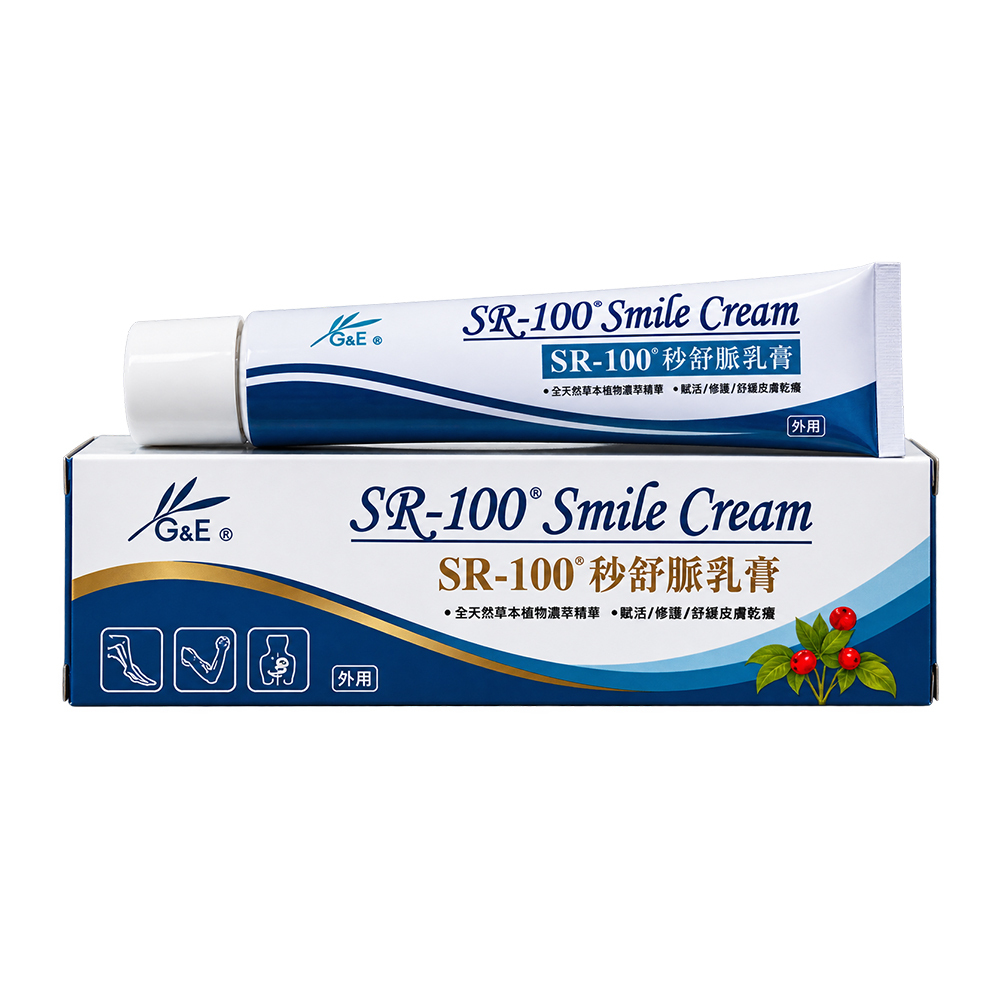 【郭國華教授】SR-100®秒舒脈乳膏