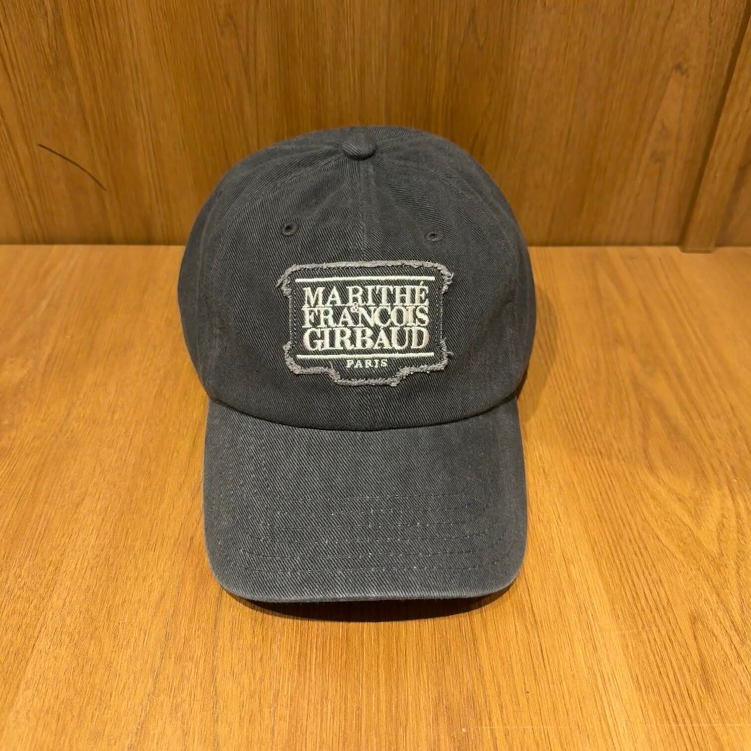 MARITHE FRANCOIS GIRBAUD (MFG)｜MFG46FHG219 APPLIQUE WASHED SMALL CLASSIC LOGO CAP [3 colors] M55