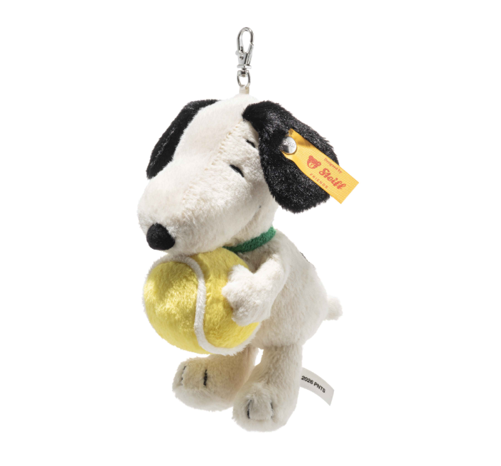 Steiff金耳釦泰迪熊 - Pendant Snoopy Tennis