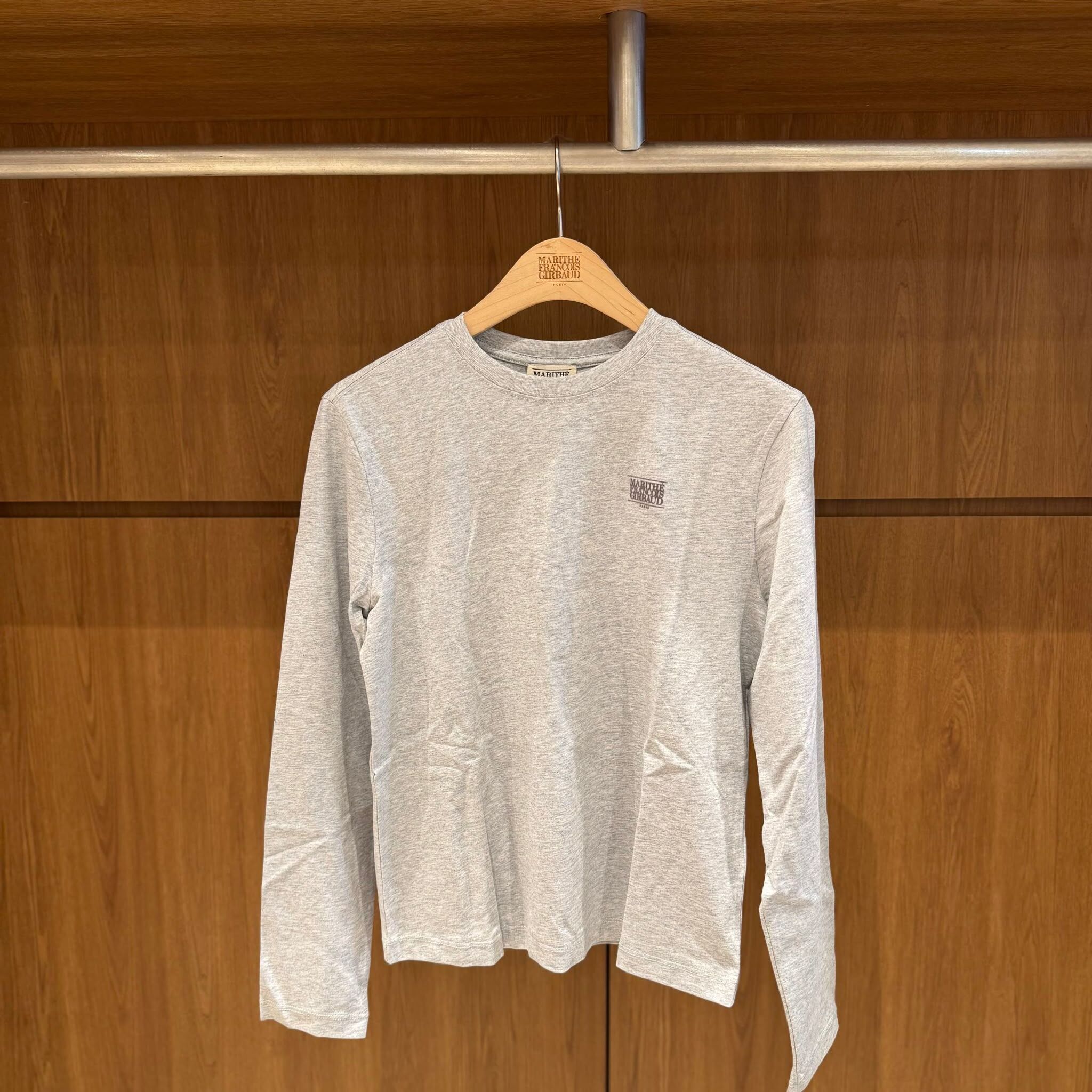 香港$490!!連線入code再減😱!! MARITHE FRANCOIS GIRBAUD (MFG)｜MFG46FLS101 W SMALL CLASSIC LOGO LONG SLEEVE TEE [3 colors] M58
