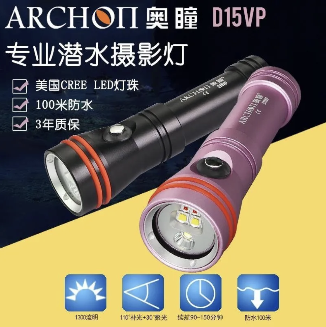奧瞳 ARCHON D15VP 1300流明 不含電池充電器