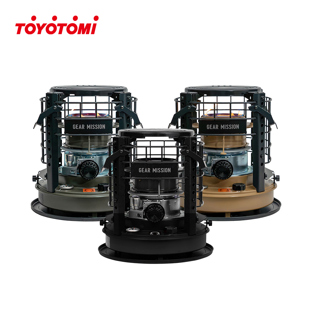 TOYOTOMI K3-GM1-TW GEAR MISSION 煮炊暖房兩用煤油爐