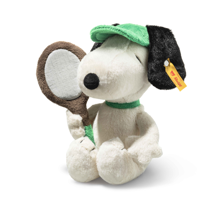 Steiff金耳釦泰迪熊 - Snoopy Tennis