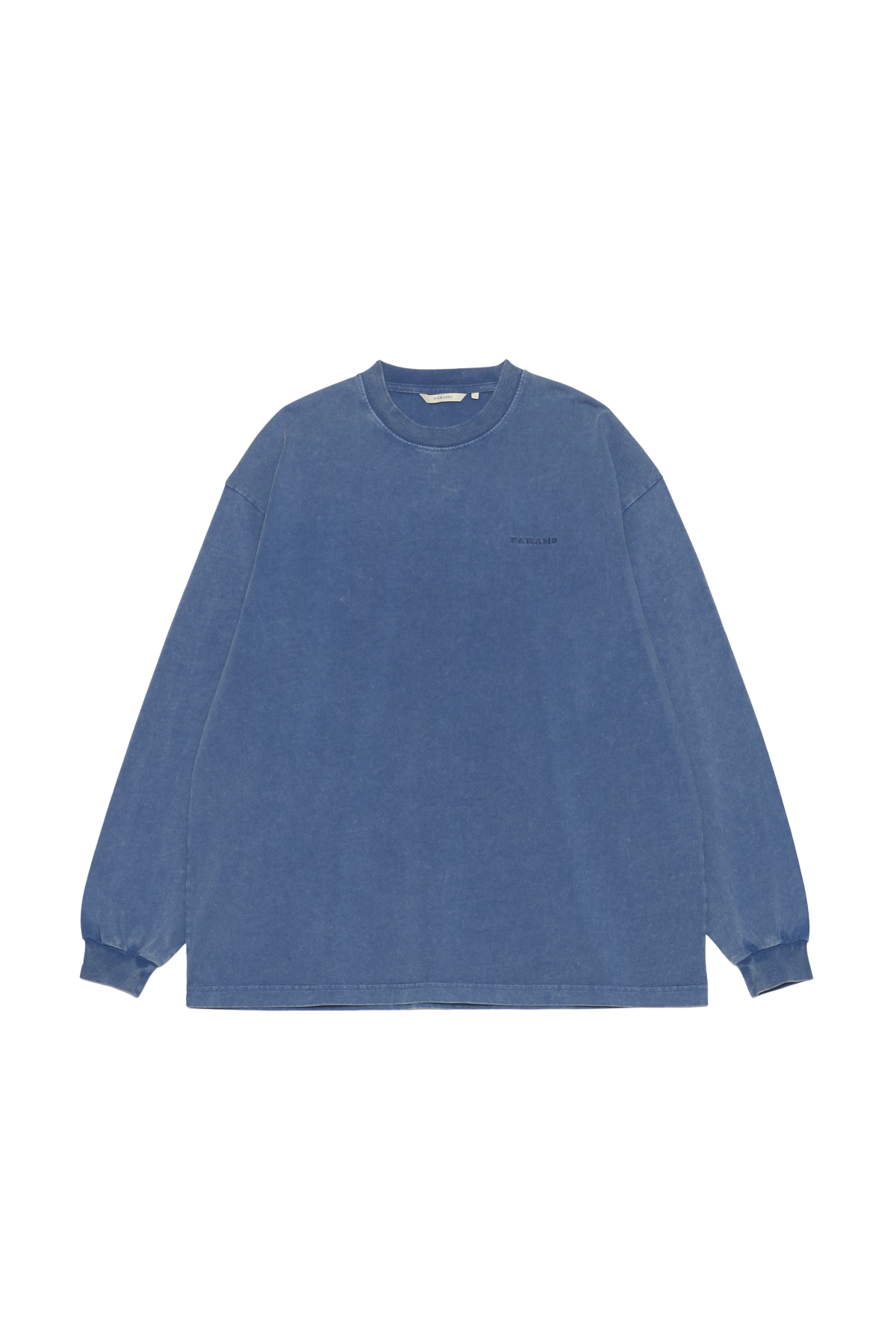 FARAH CREW NECK LONG SLEEVE T-SHIRT (4COL)