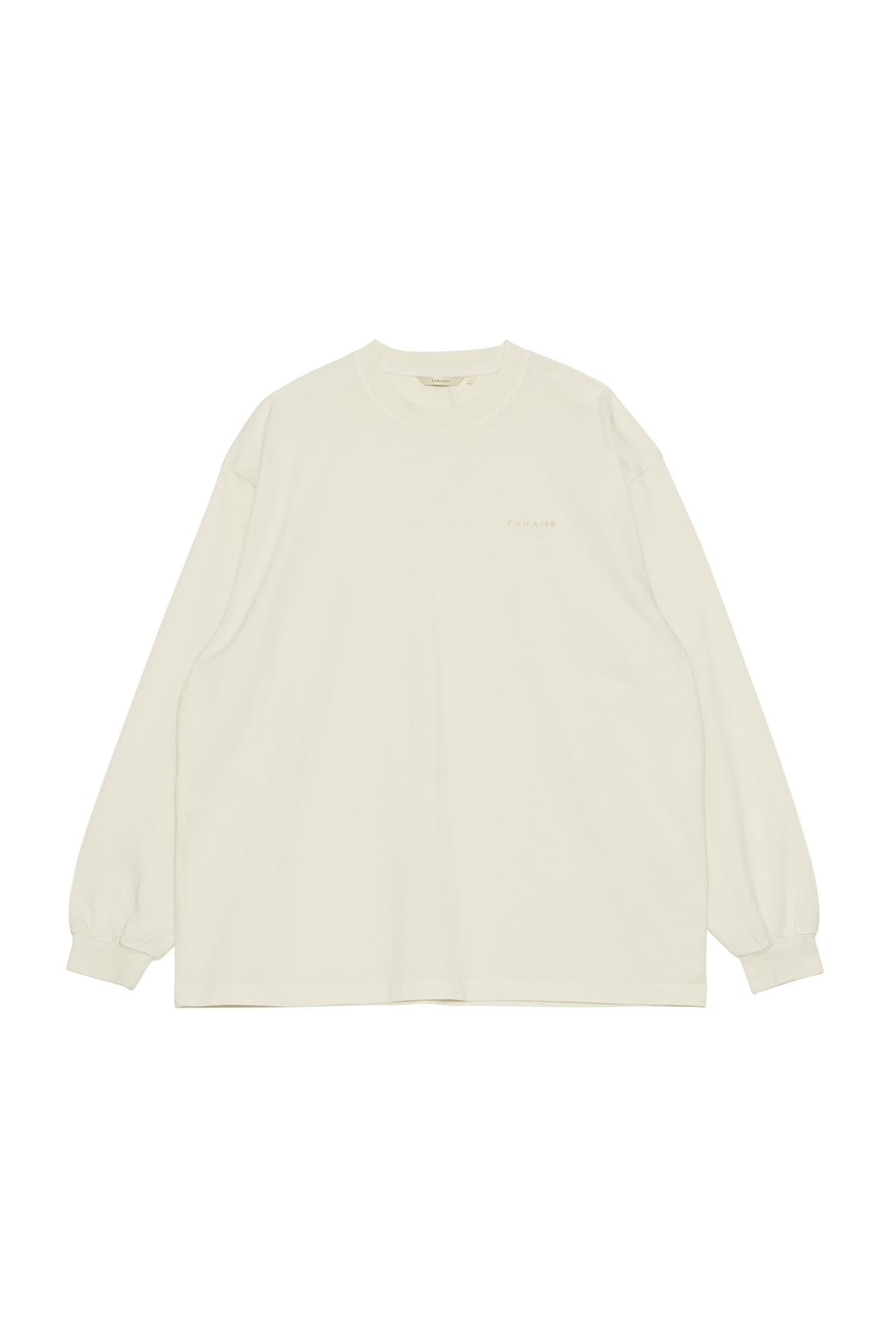 FARAH CREW NECK LONG SLEEVE T-SHIRT (4COL)