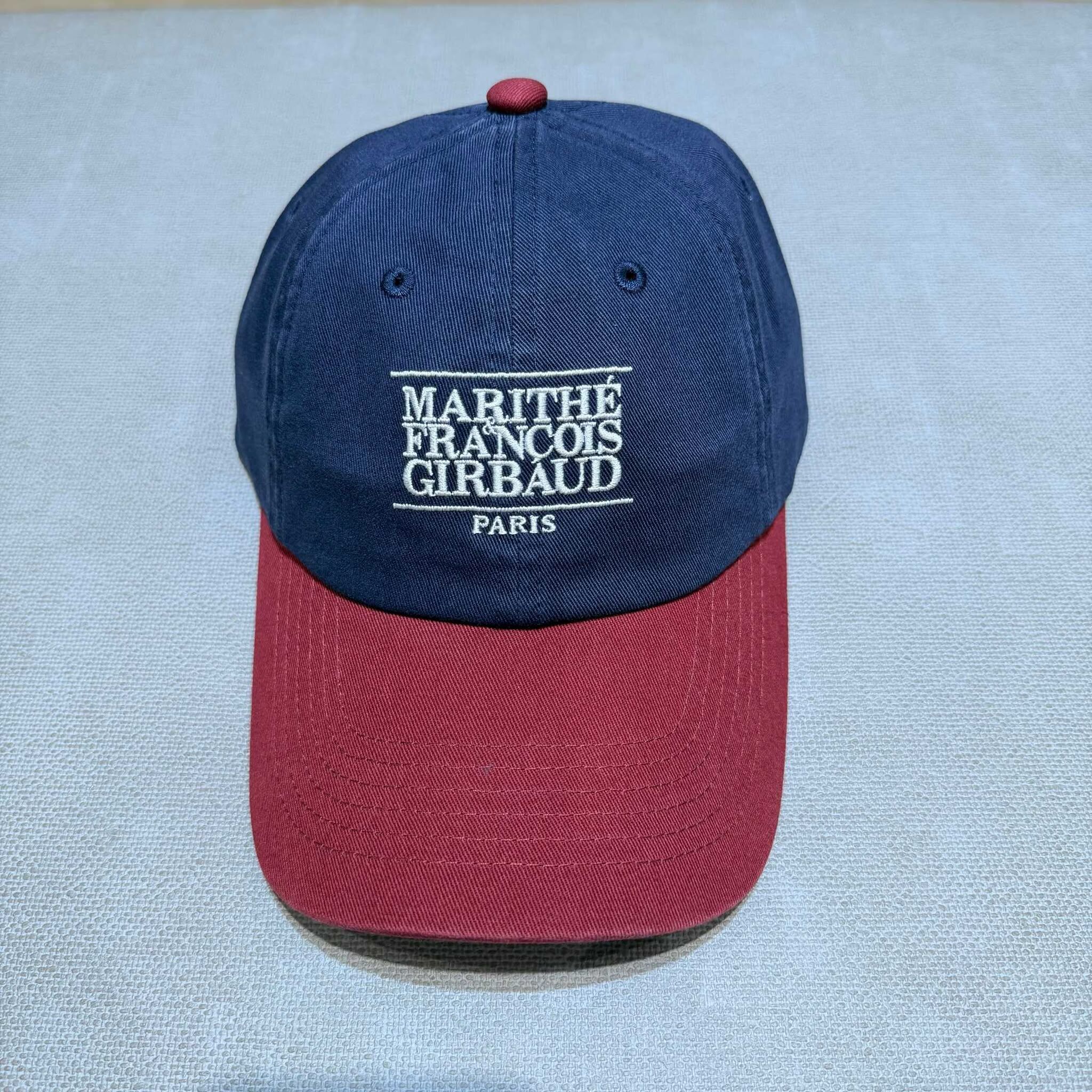 MARITHE FRANCOIS GIRBAUD (MFG)｜MFG46FHG201 SMALL CLASSIC LOGO 6PANEL COLOR BLOCK CAP [3 colors] M84