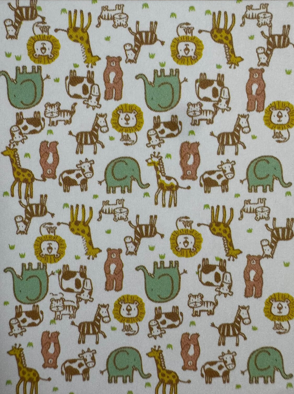【Nishimatsuya】 Kids Safari Animal Cotton Bath Towel