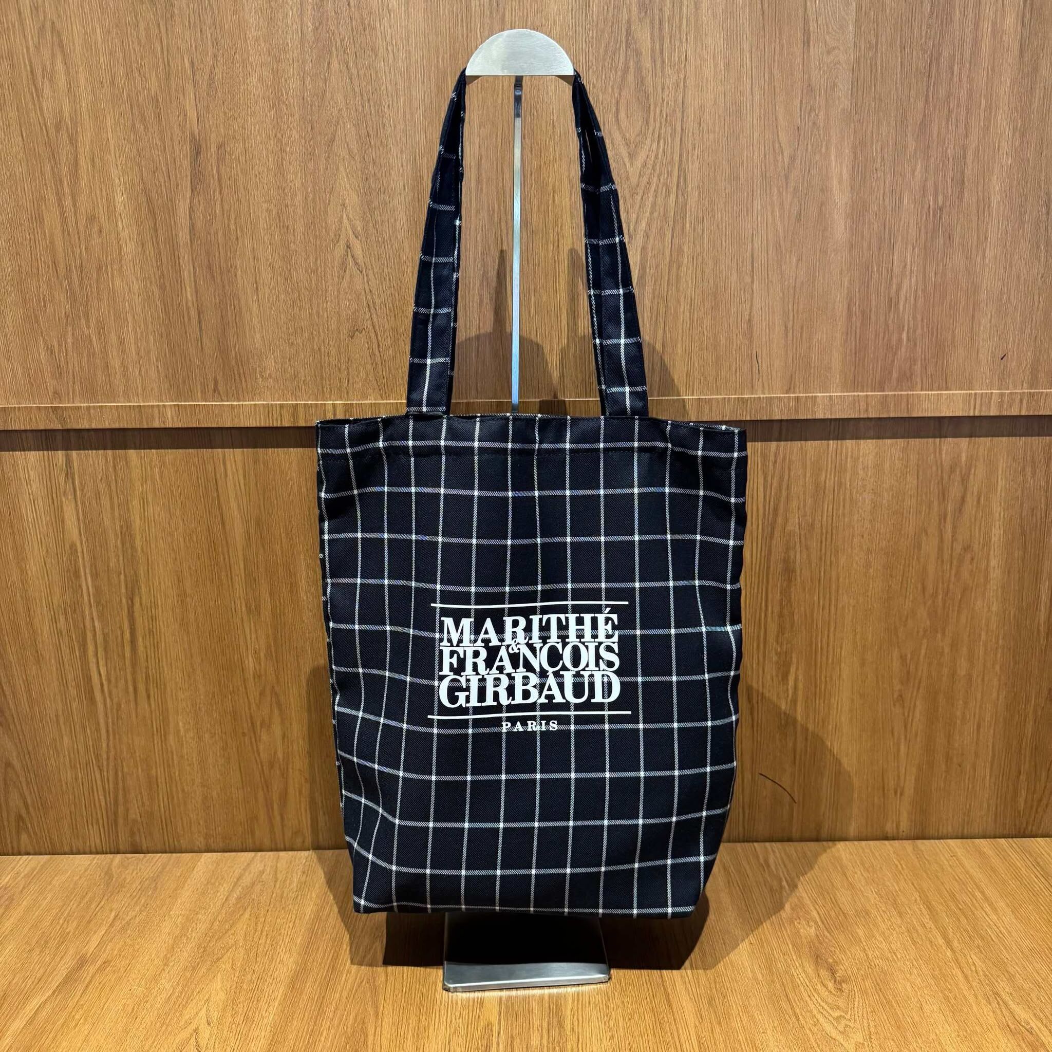 MARITHE FRANCOIS GIRBAUD (MFG)｜MFG46FBG201 CLASSIC LOGO CHECK ECO BAG [2 colors] M87
