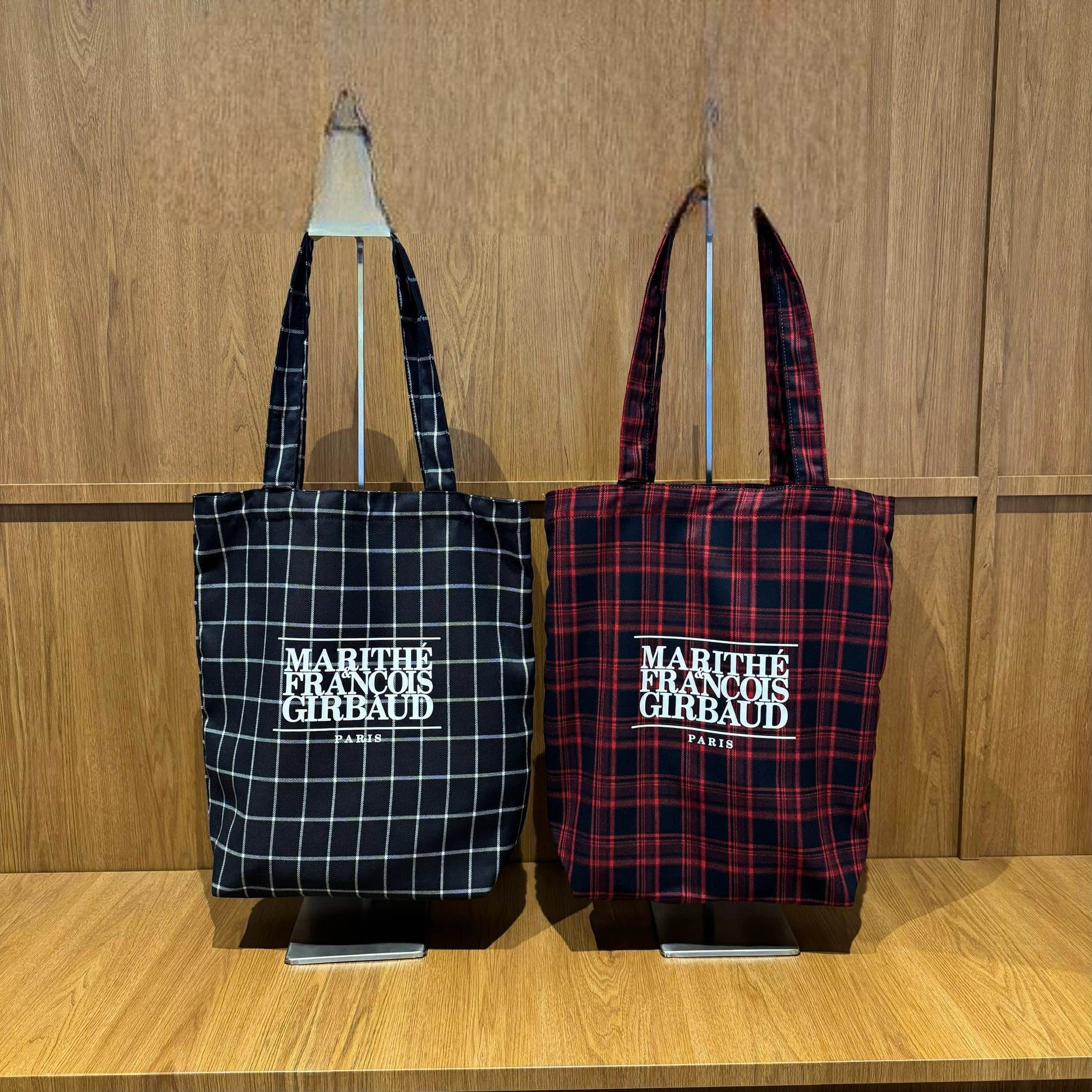 MARITHE FRANCOIS GIRBAUD (MFG)｜MFG46FBG201 CLASSIC LOGO CHECK ECO BAG [2 colors] M87