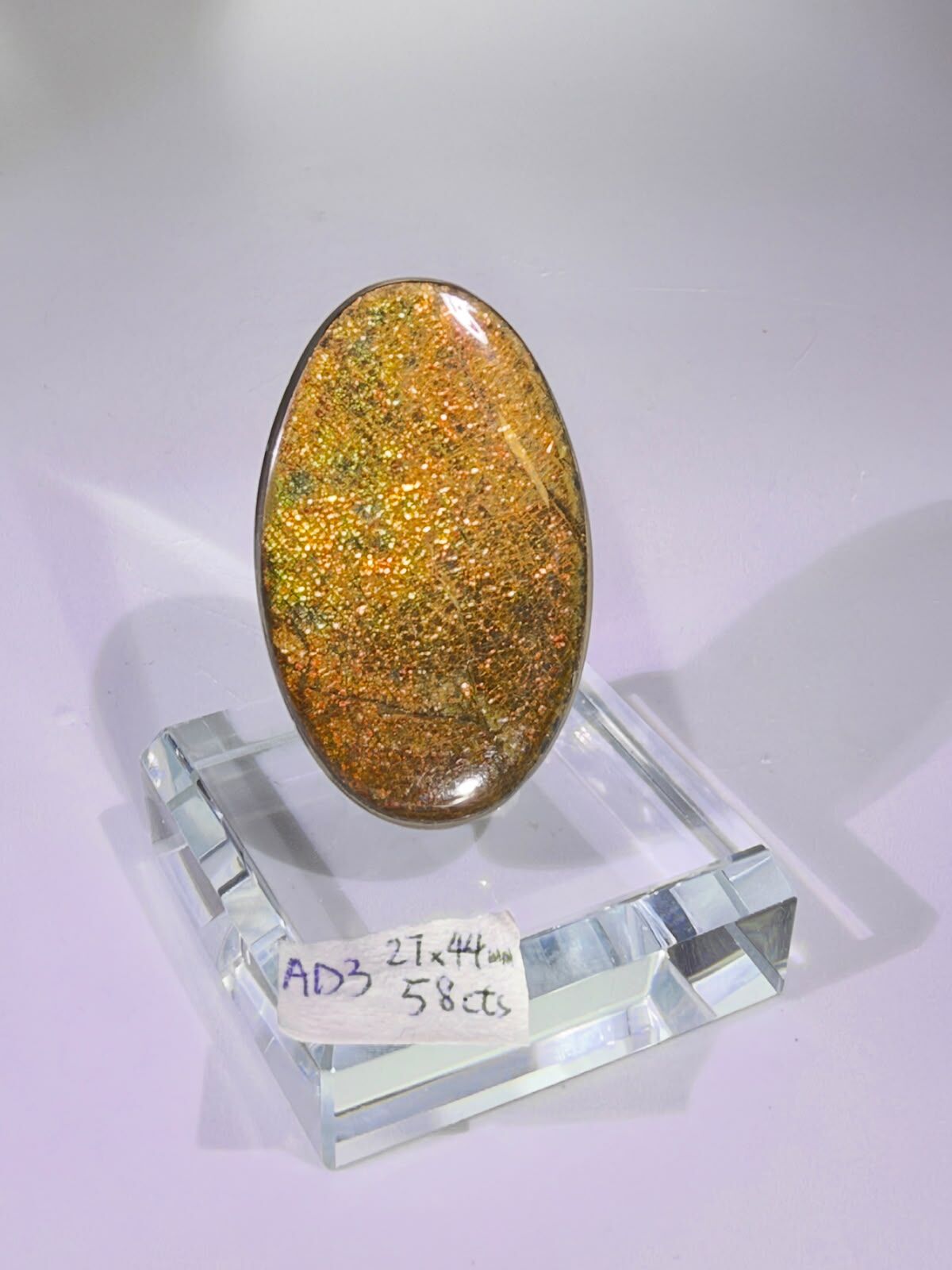 ET019 AD3 麒麟紋石 58cts 27*44mm