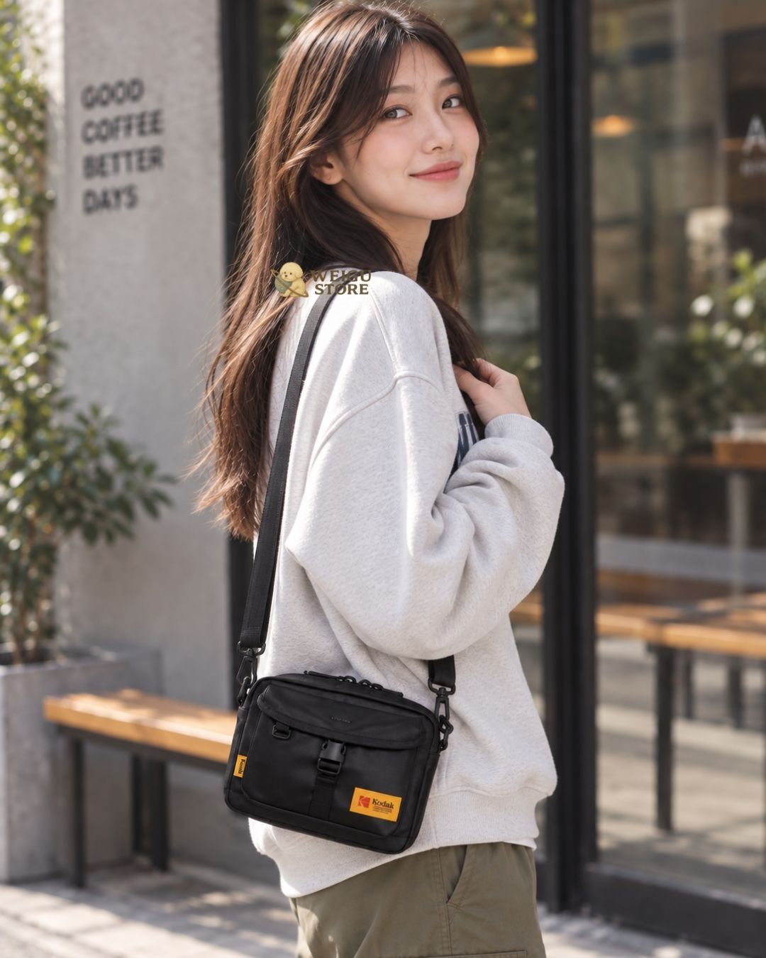 【預購】KODAK 柯達 迷你斜背包 K6343LBG68