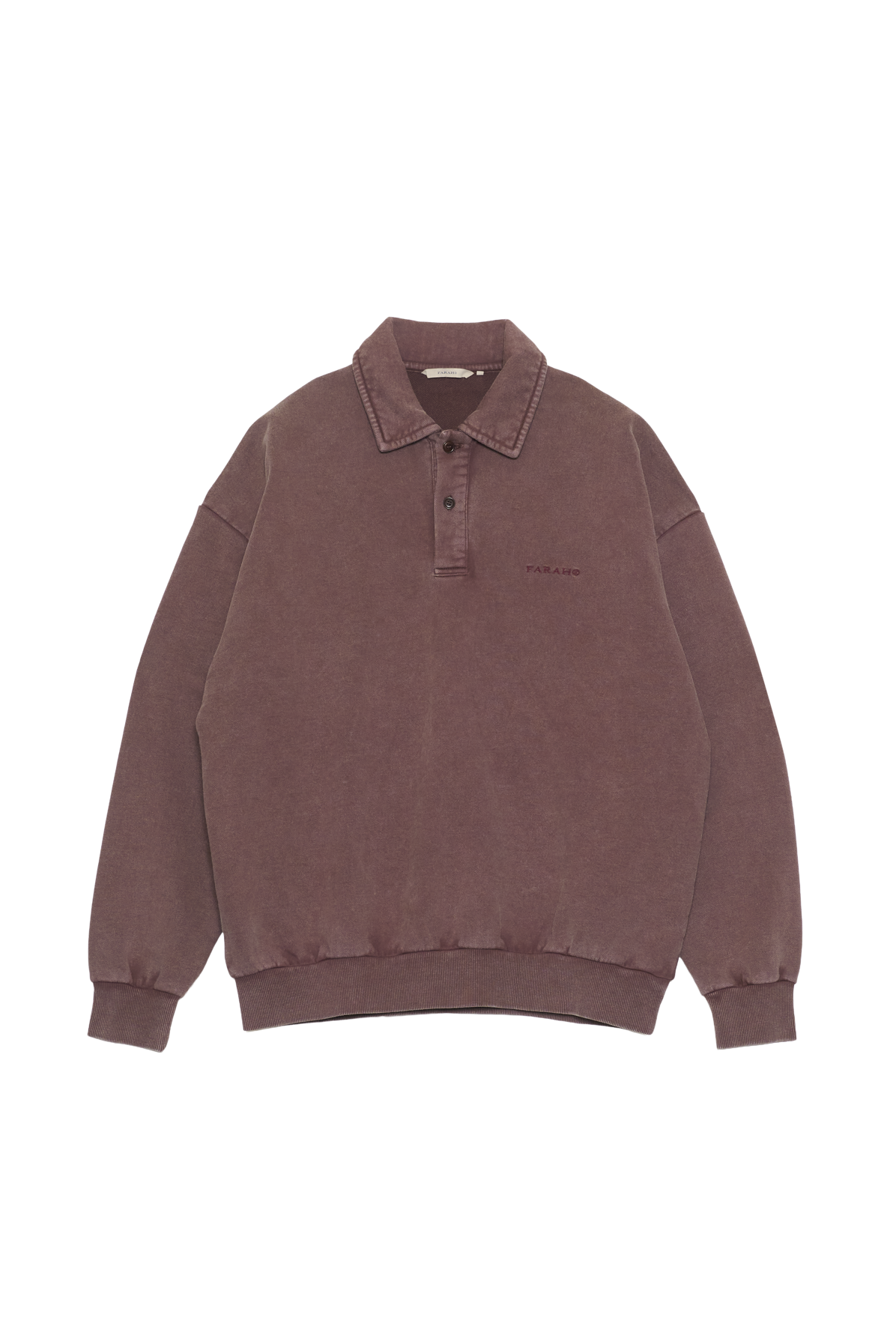 FARAH POLO SWEASHIRT (3COL)