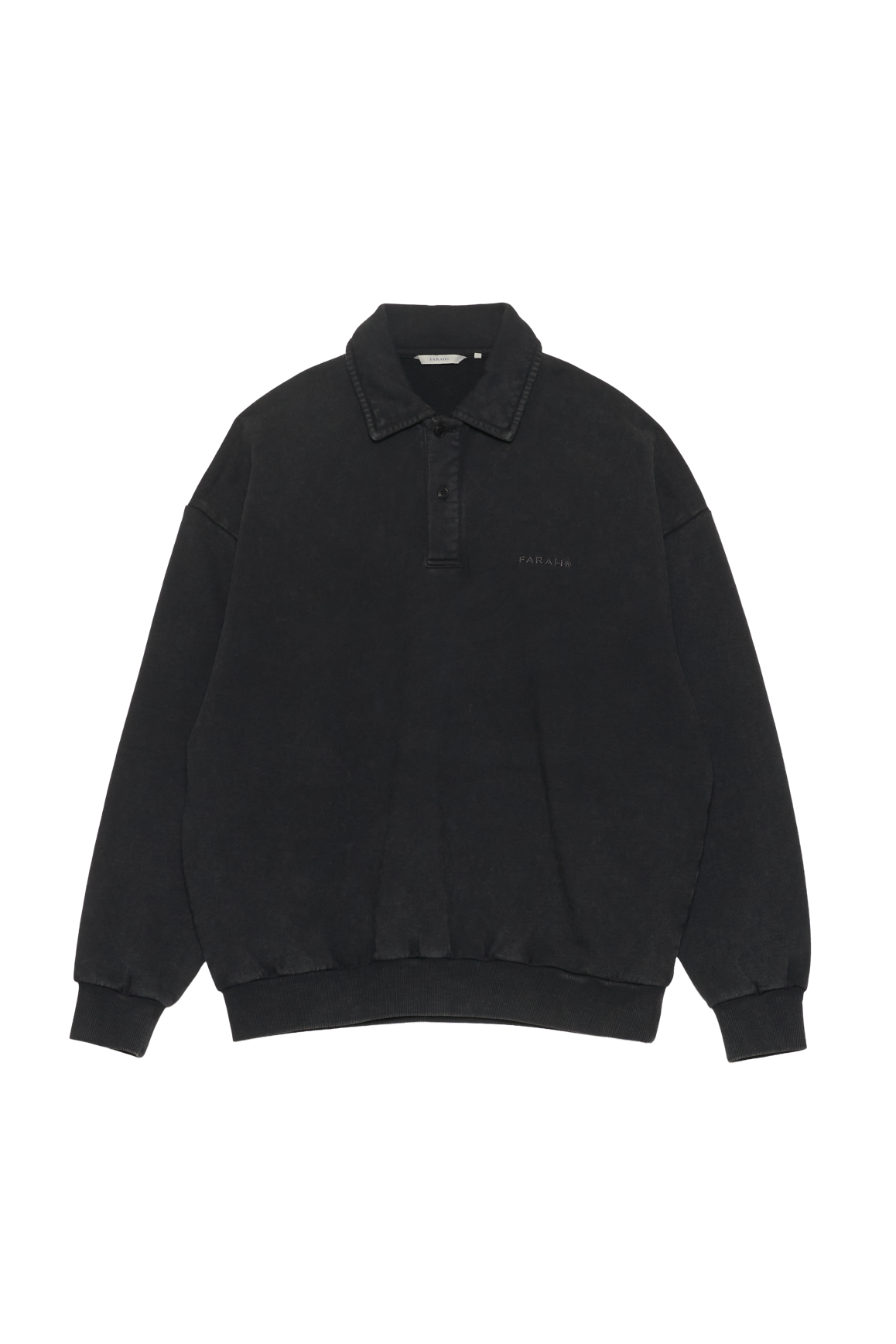 FARAH POLO SWEASHIRT (3COL)