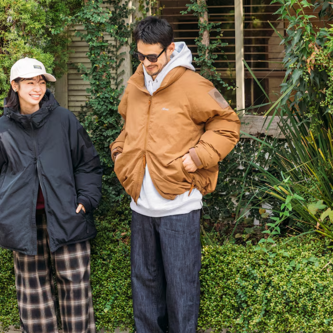 NANGA × FREAK'S STORE 聯名別注立領羽絨外套