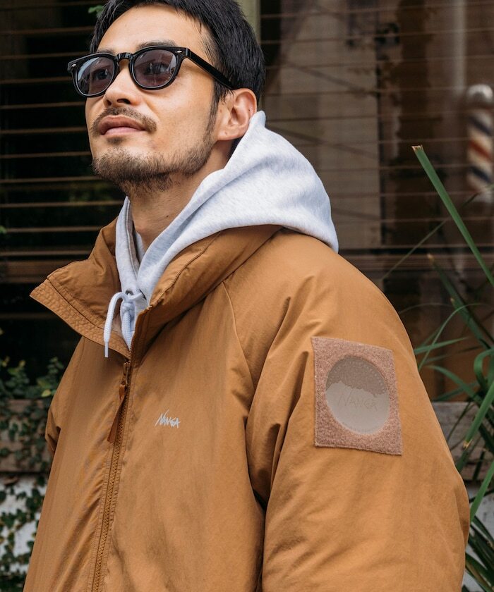 NANGA × FREAK'S STORE 聯名別注立領羽絨外套
